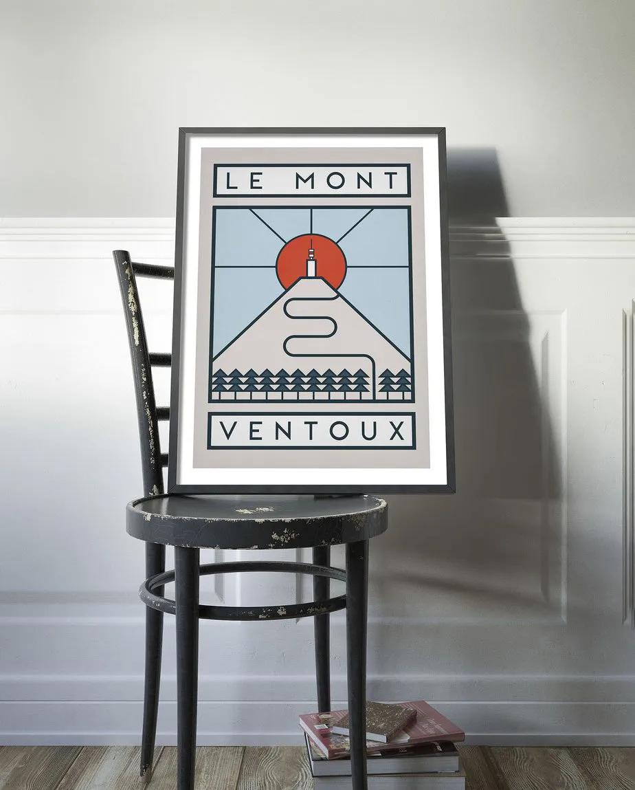 Affiche du Mont Ventoux