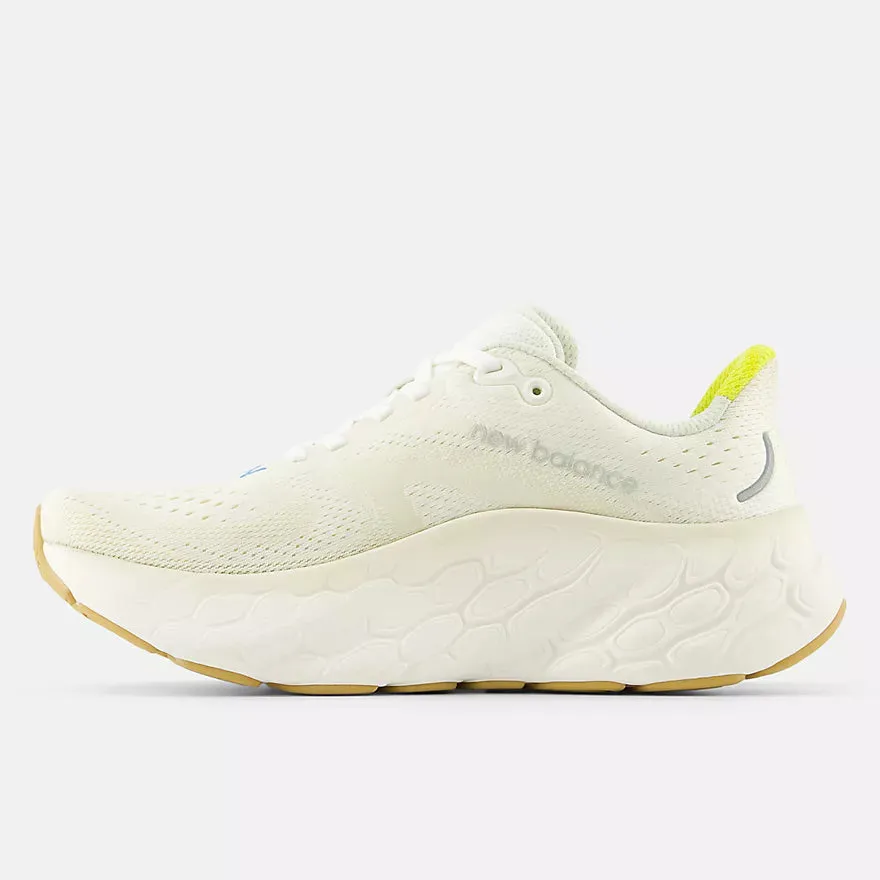 New Balance Fresh Foam X More V4 Femmes Sel de Mer Zeste de Citron