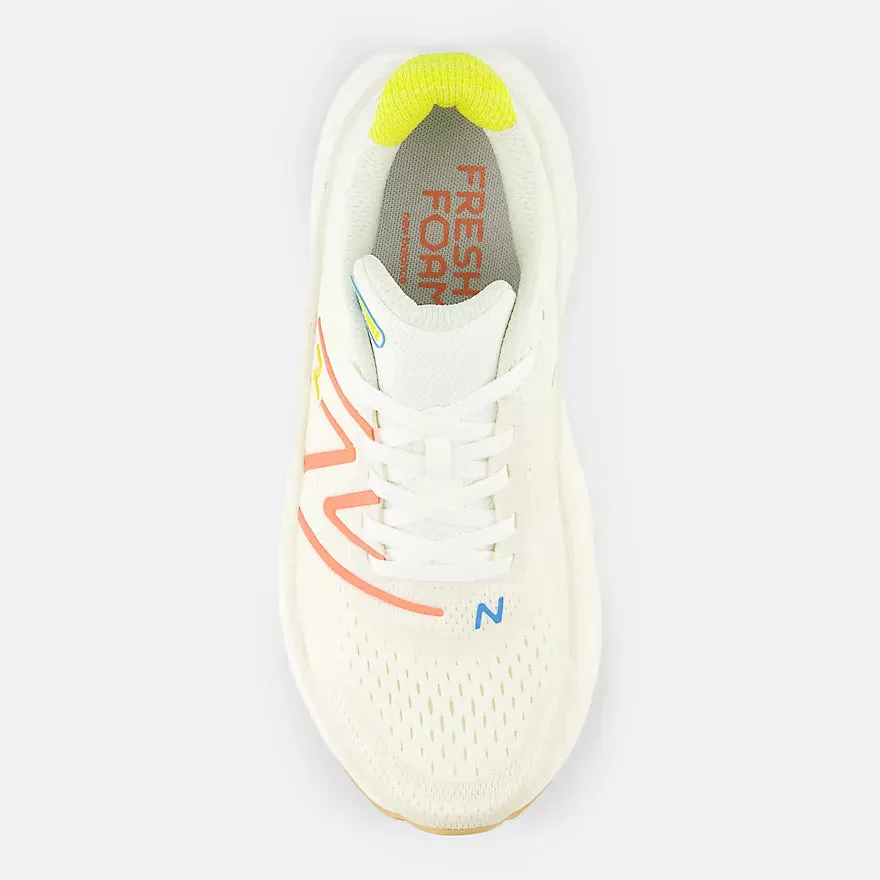 New Balance Fresh Foam X More V4 Femmes Sel de Mer Zeste de Citron