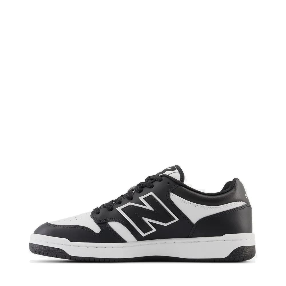 New Balance Chaussure de Sport Homme 480 en Blanc avec Noir