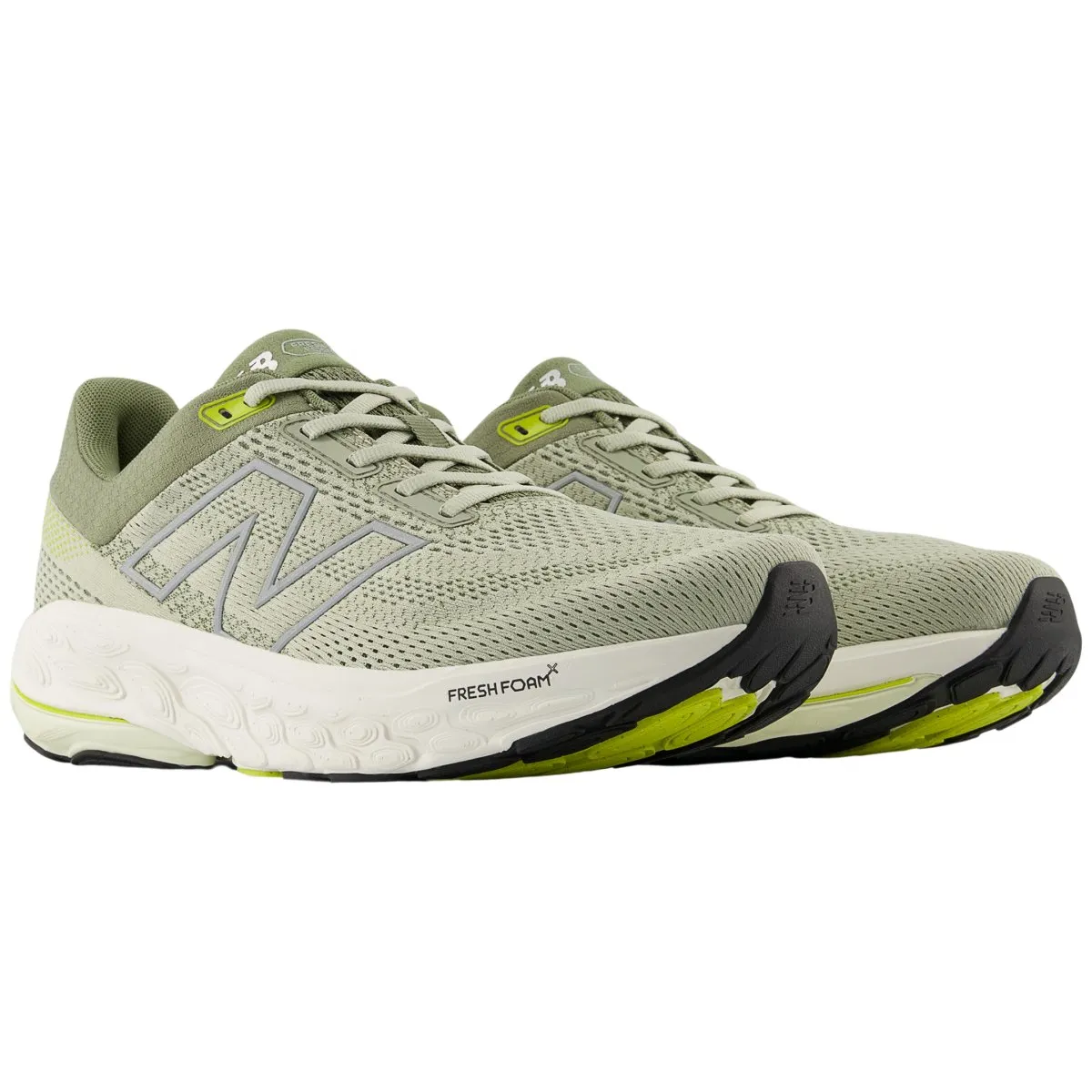 New Balance Hommes Fresh Foam X 860v14 M860H14 Olivine/Argent Métallisé/Olivine Foncé