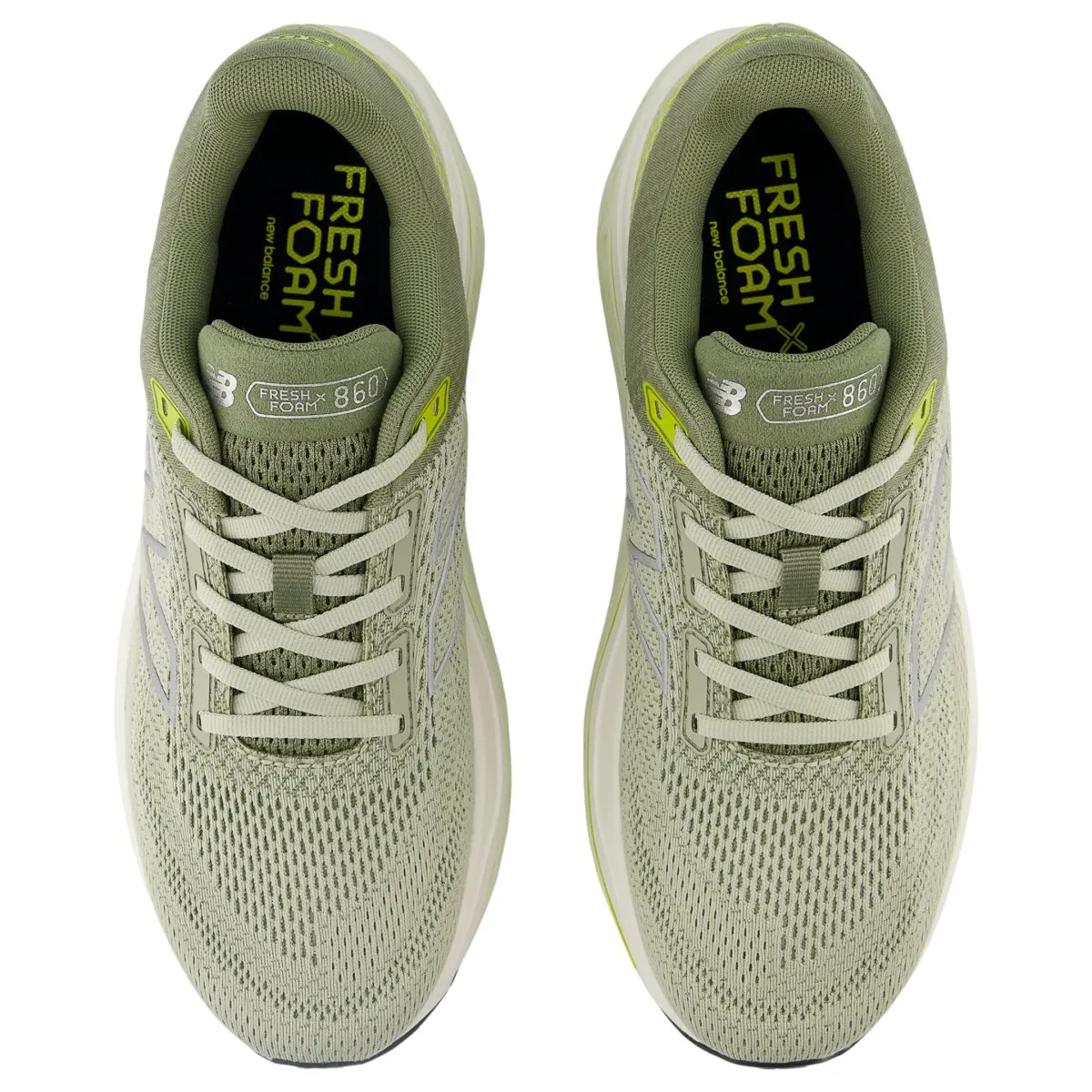 New Balance Hommes Fresh Foam X 860v14 M860H14 Olivine/Argent Métallisé/Olivine Foncé