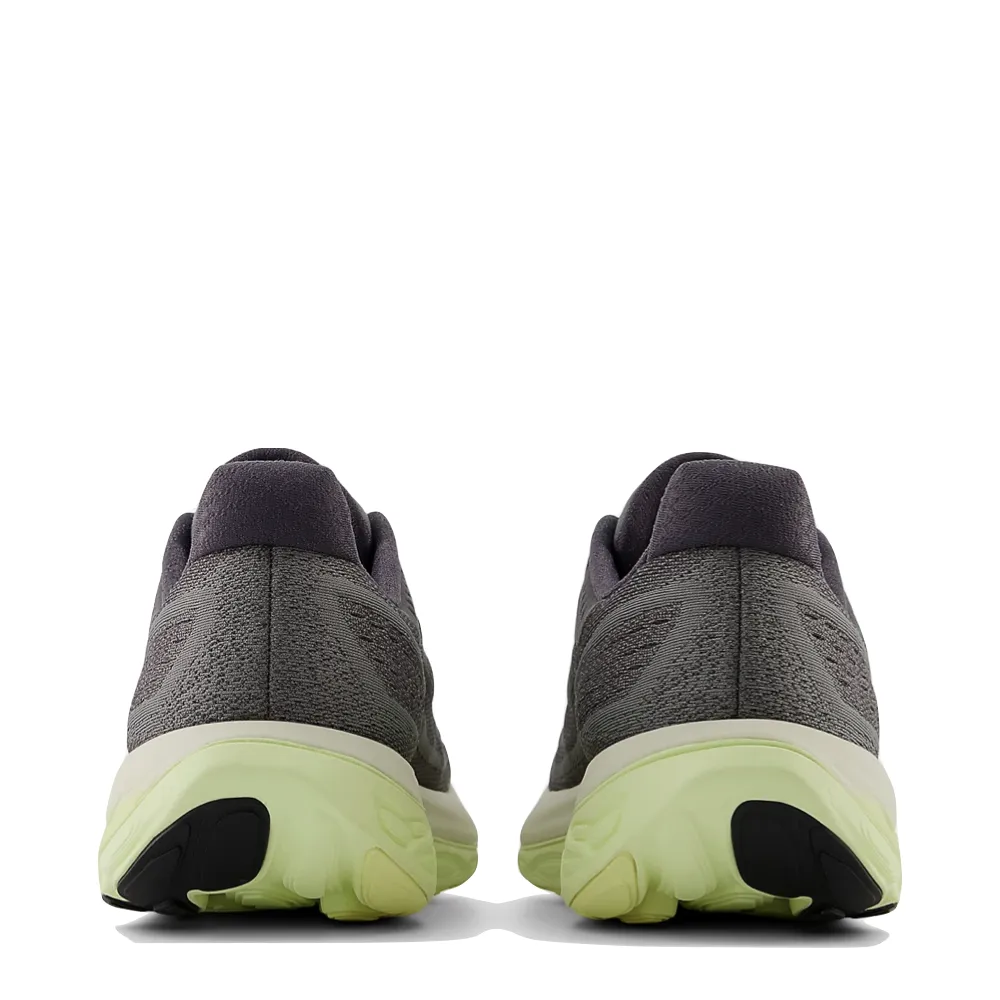 New Balance Chaussure de Sport Homme Fresh Foam X Vongo v6 en Gris Harbour avec Limelight et Métallique Argenté