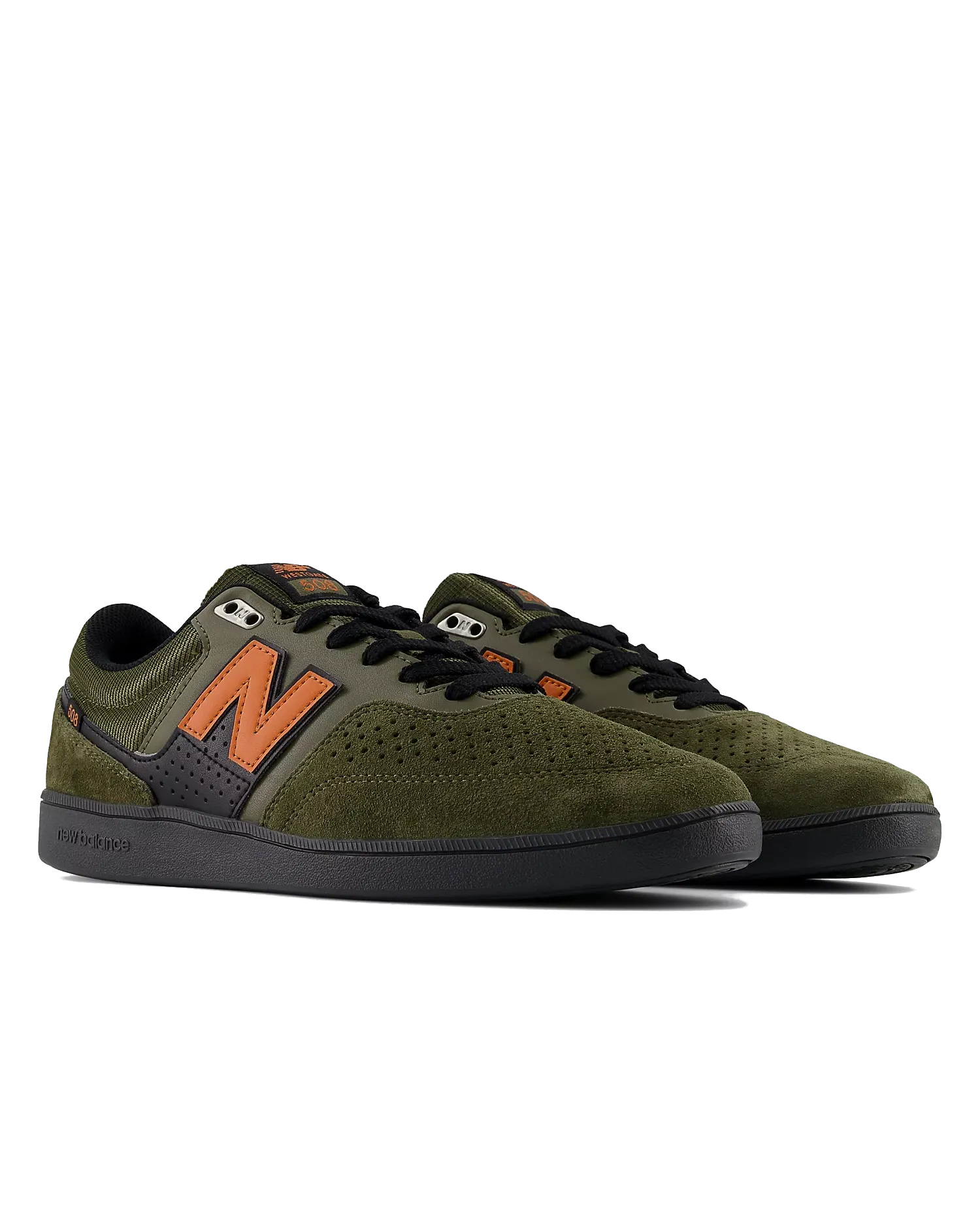 New Balance Sneakers Numeric Brandon Westgate 508 Chaussures Signature en Olive & Rouille