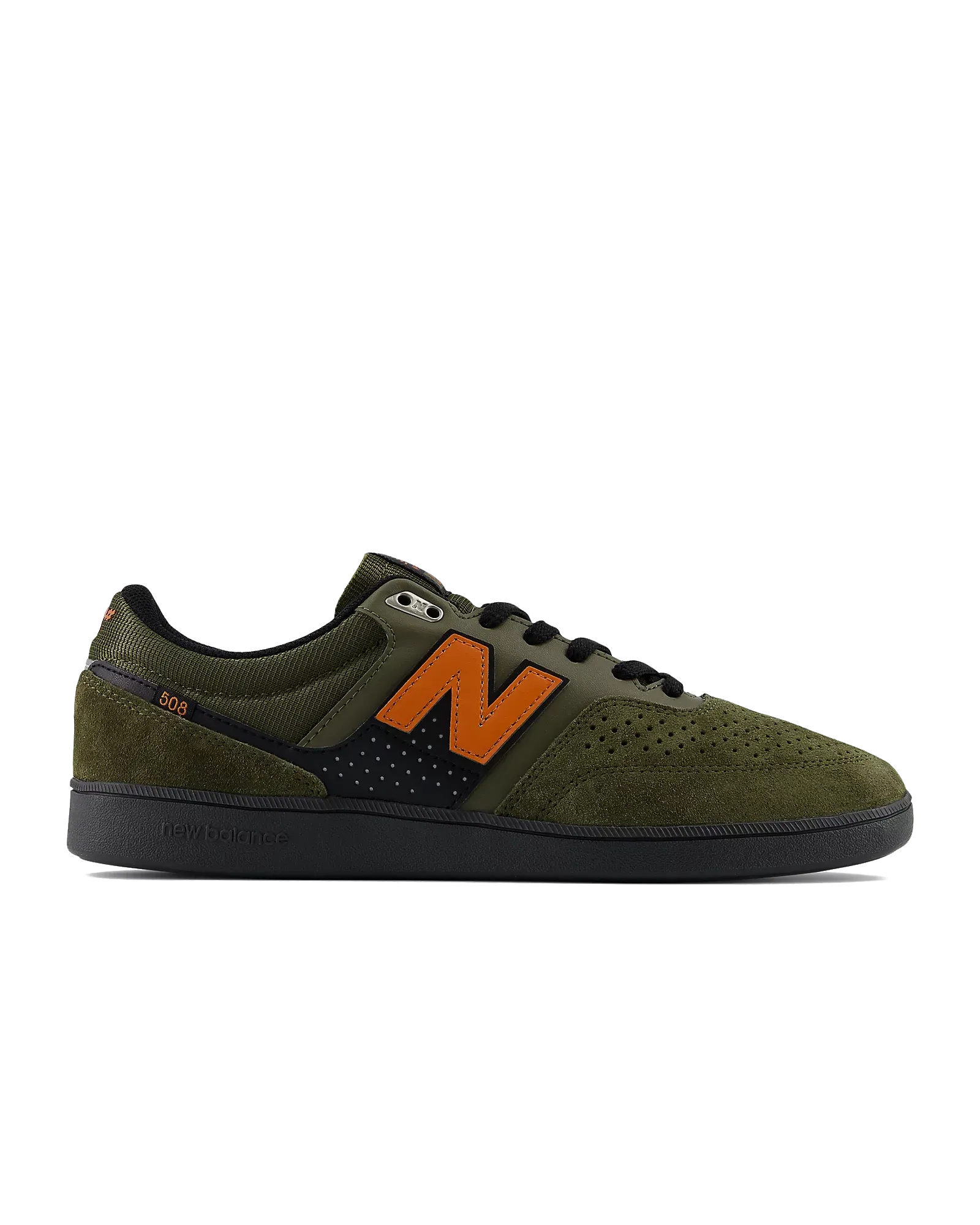 New Balance Sneakers Numeric Brandon Westgate 508 Chaussures Signature en Olive & Rouille