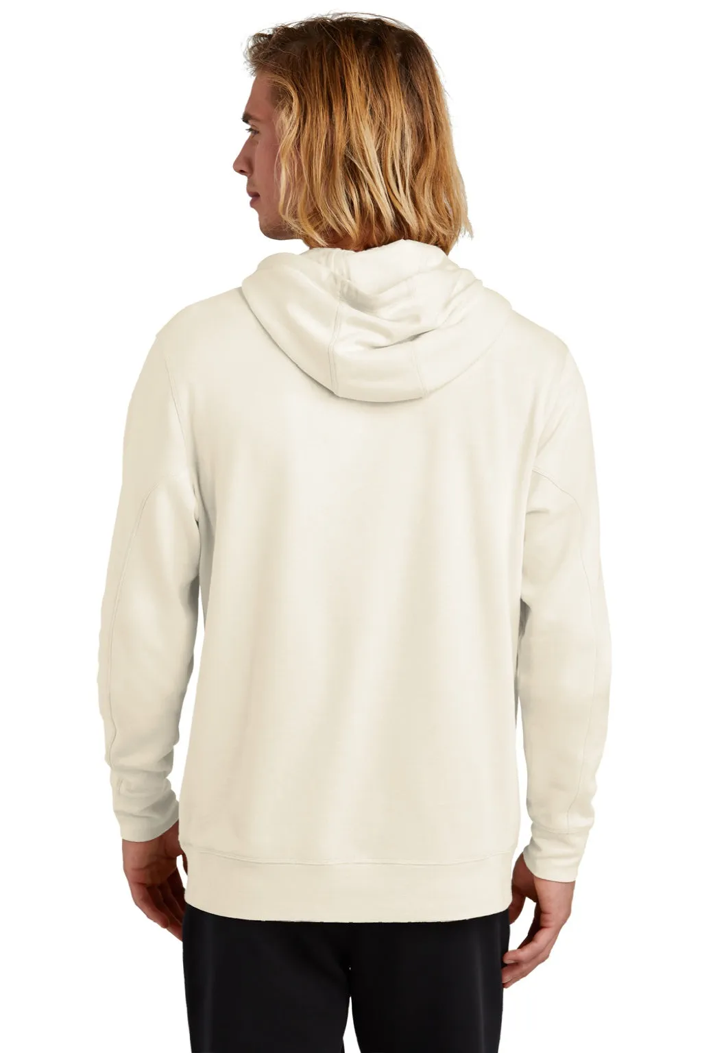 New Era Sweat à capuche pour hommes avec poche kangourou - Beige doux