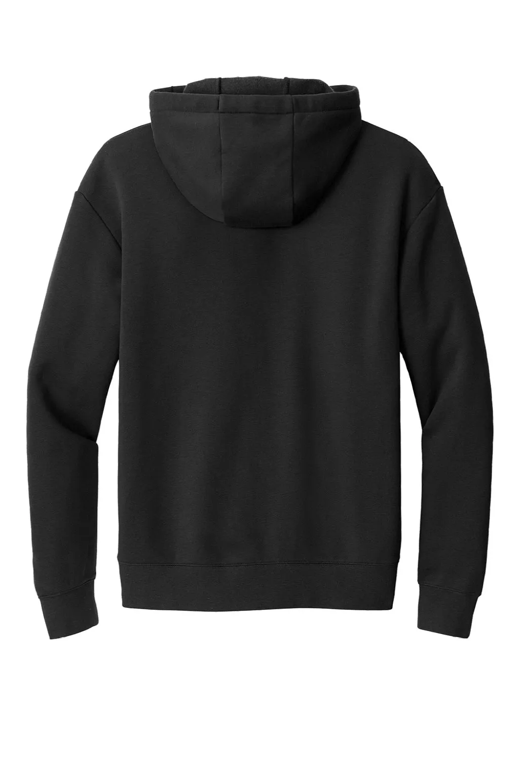 New Era Sweat à capuche en polaire pour homme avec fermeture éclair et poches - Noir