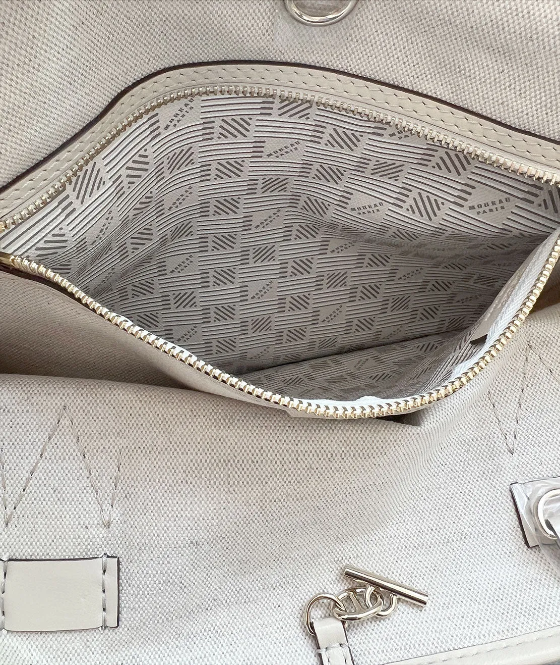 NOUVEAU Saint Tropez Open Tote GM, Champagne Moreau Sacs