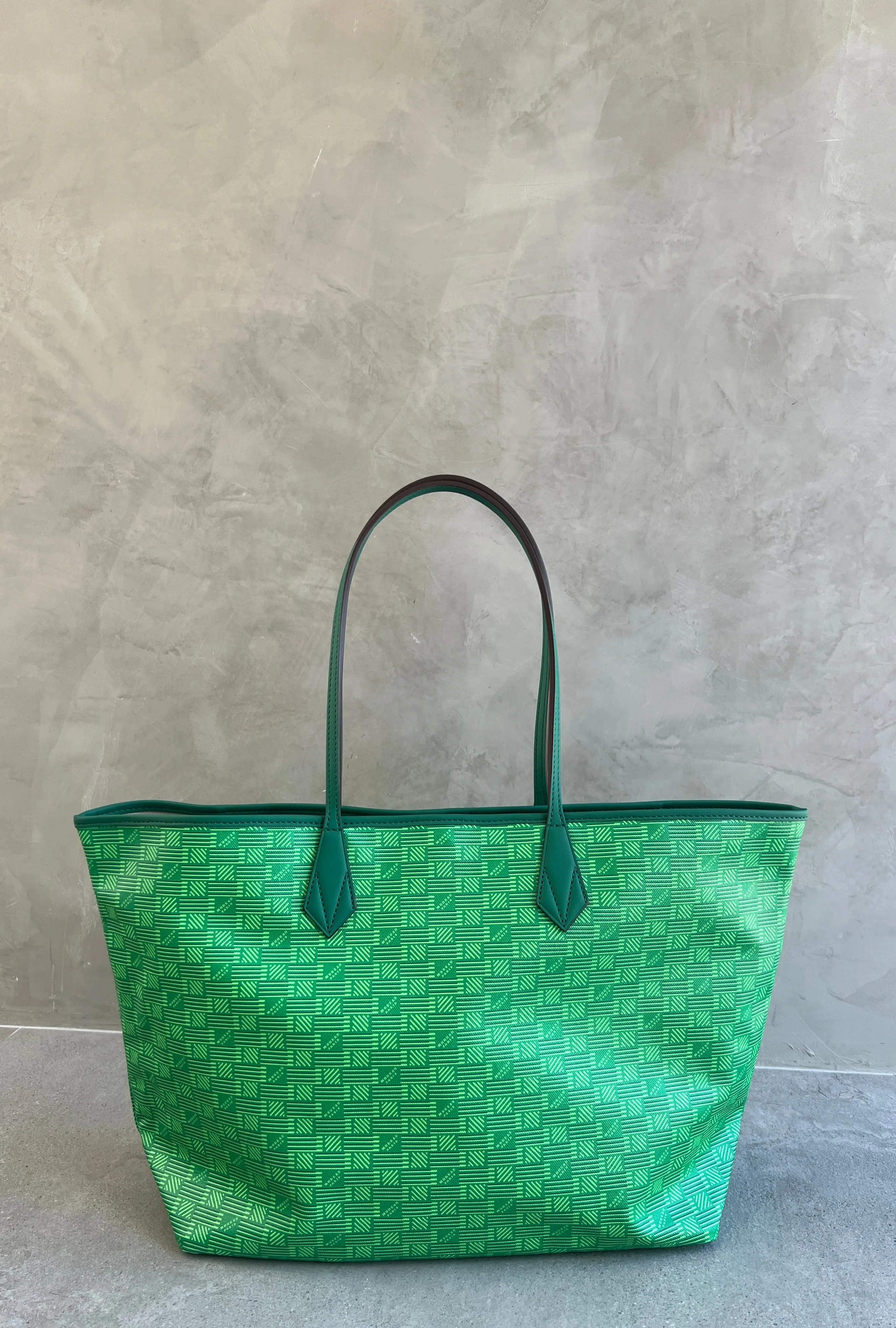 NOUVEAU Saint Tropez Sac à bandoulière ouvert GM, Sacs Moreau vert