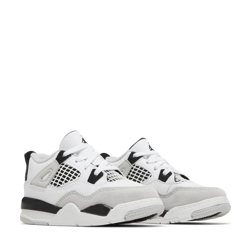 NIKE AIR JORDAN4 RETRO MILITARY BLACK POUR TOUT-PETIT (NEUF)