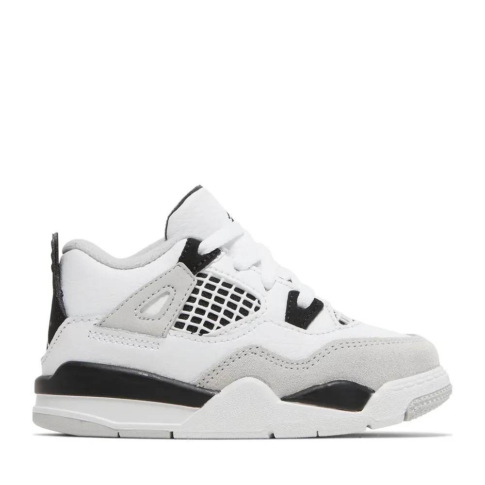 NIKE AIR JORDAN4 RETRO MILITARY BLACK POUR TOUT-PETIT (NEUF)