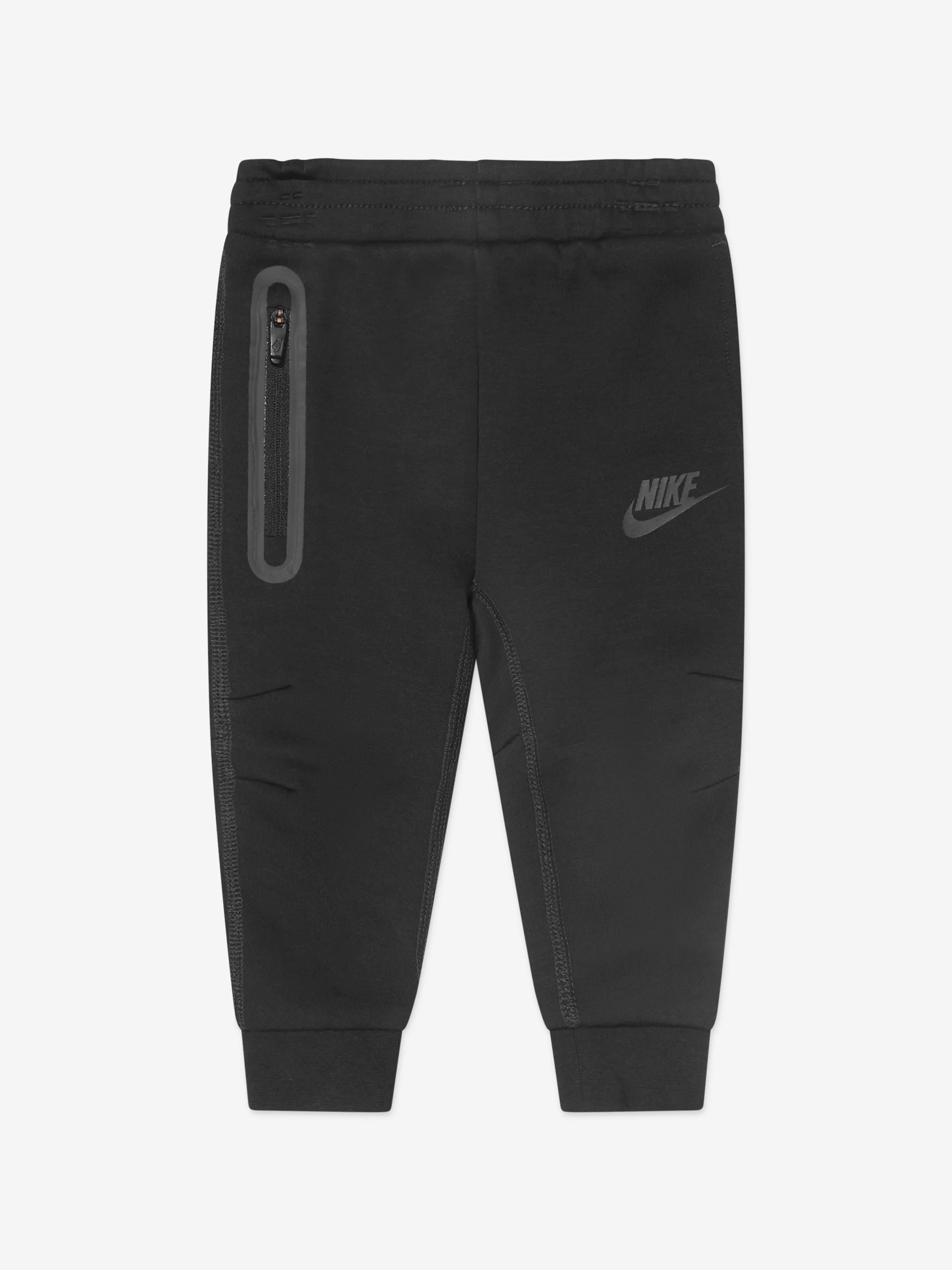 Nike Survêtement à capuche en Tech Fleece pour garçon en noir