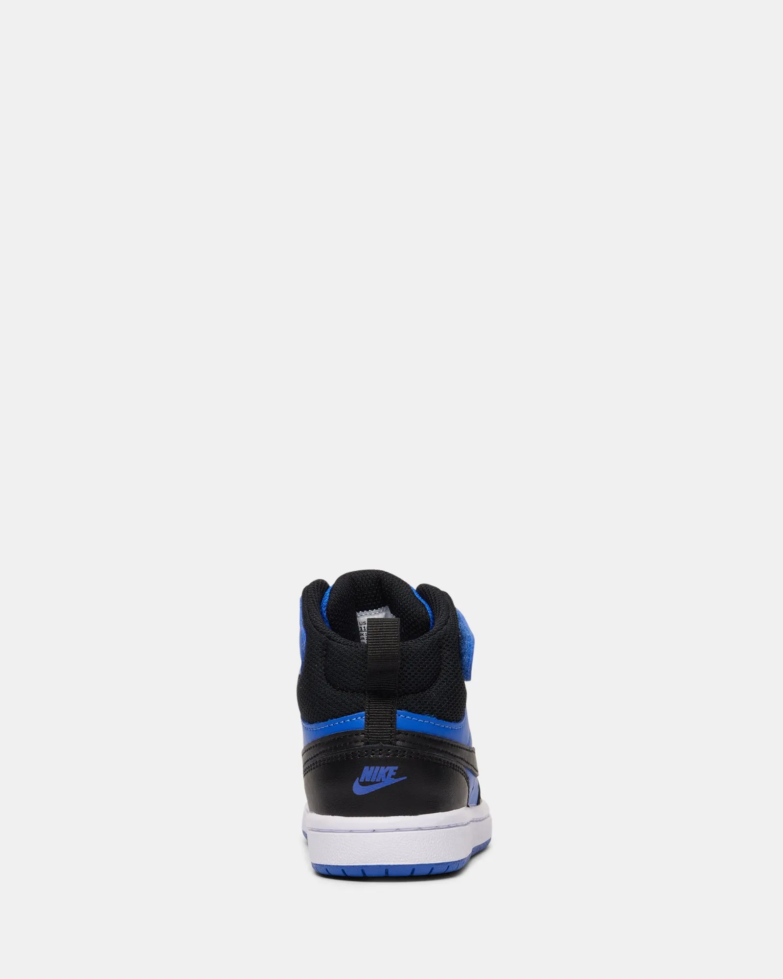 Chaussures Nike Kids Court Borough Mid 2 Grade School Game Royal/Noir/Blanc
