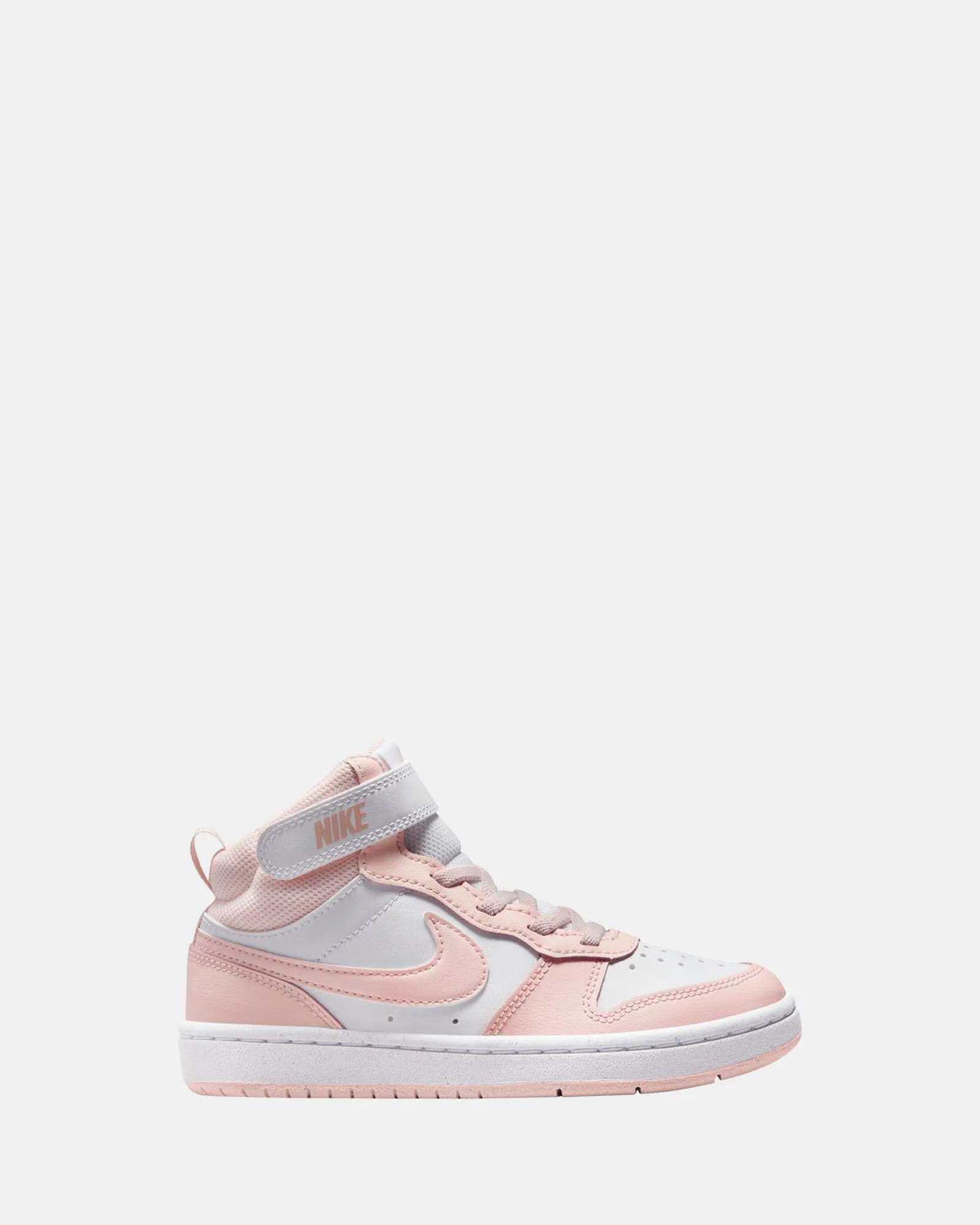 Chaussures Nike pour enfants Court Borough Mid 2 Ps Blanc/Rose Echo