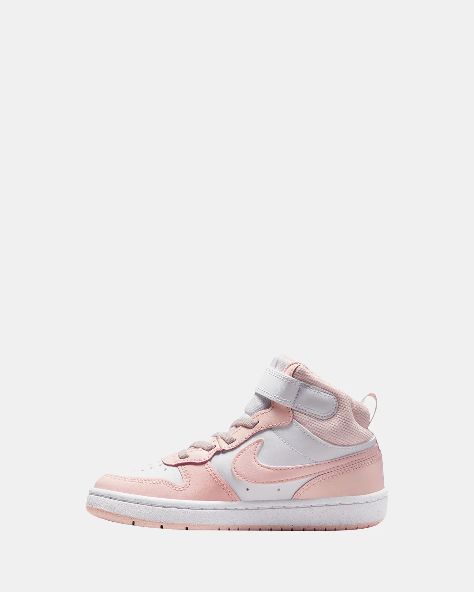 Chaussures Nike pour enfants Court Borough Mid 2 Ps Blanc/Rose Echo