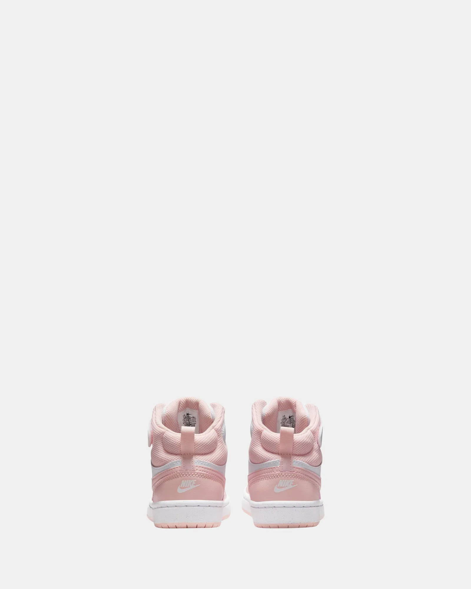 Chaussures Nike pour enfants Court Borough Mid 2 Ps Blanc/Rose Echo
