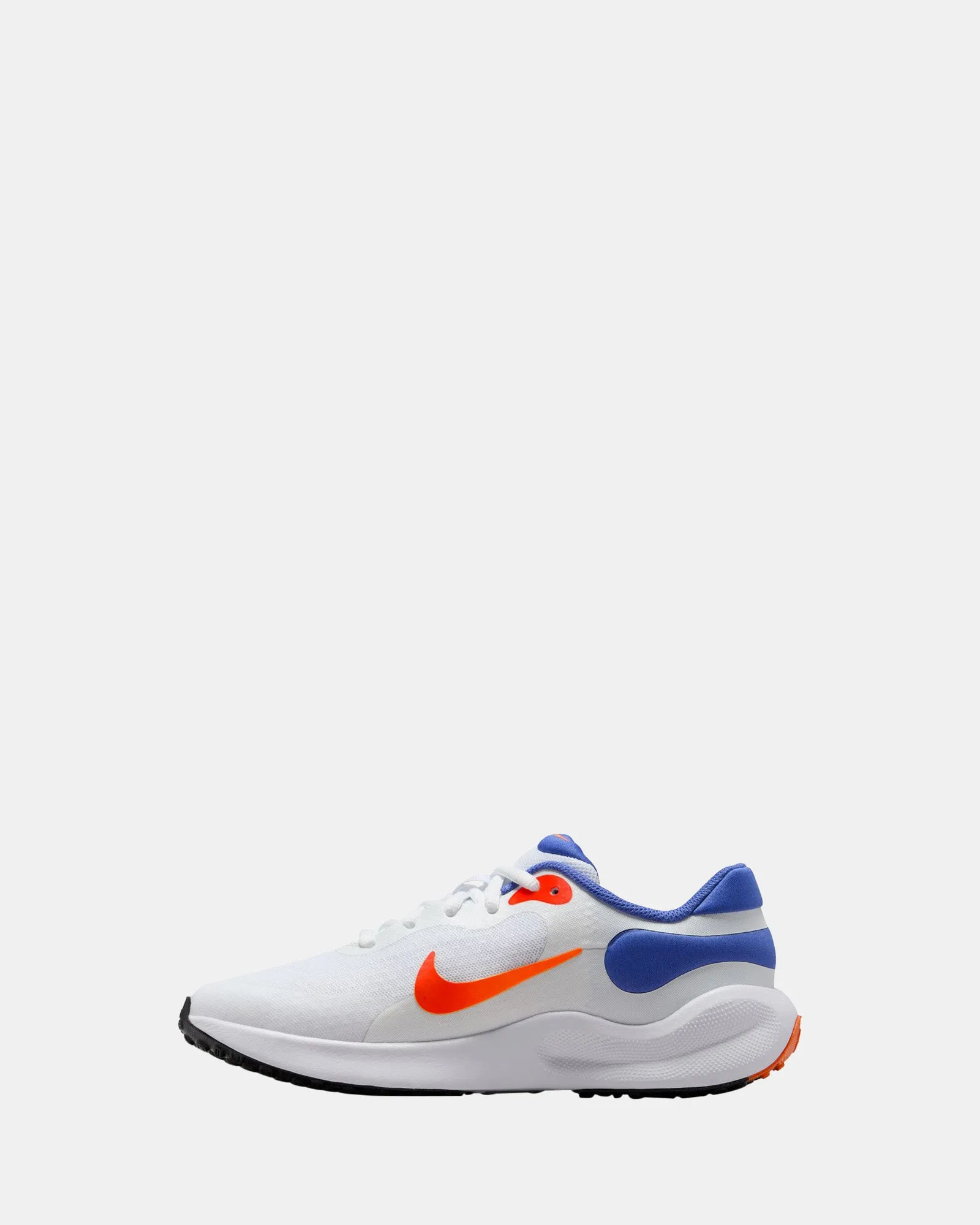 Chaussures Nike Kids' Revolution 7 Grade School Blanc/Orange Équipe/Bleu