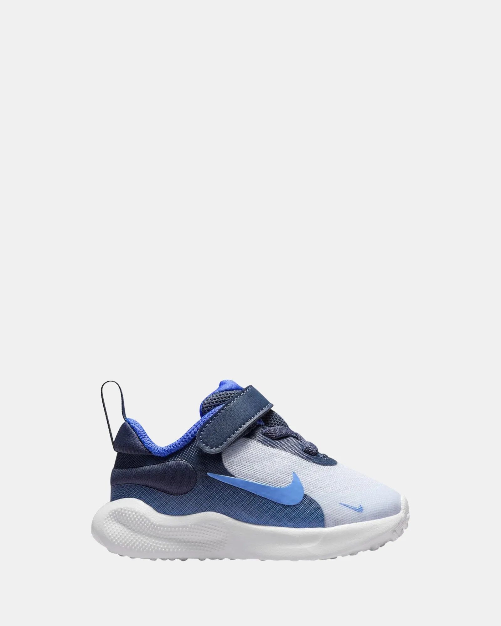 Chaussures Nike Kids' Revolution 7 pour bébé Football Gris/Bleu Royal/Blue