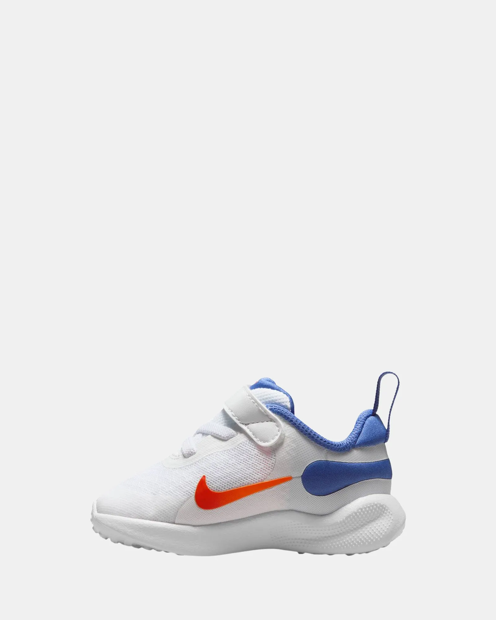 Chaussures Nike Kids' Revolution 7 pour bébé Blanc/Orange Équipe/Bleu
