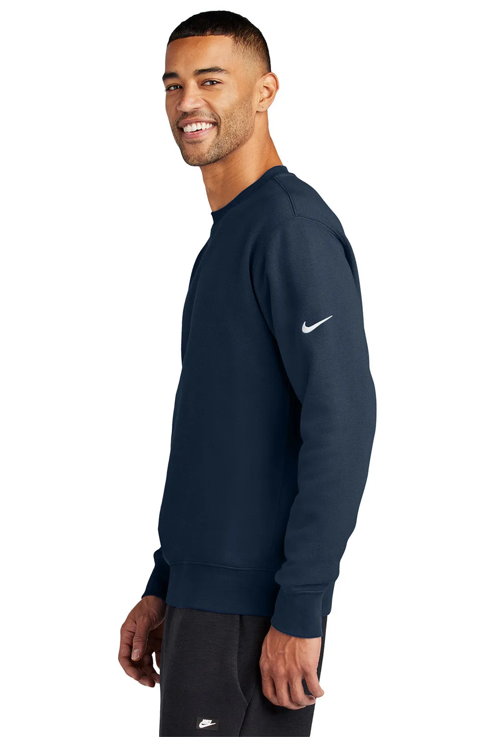 Nike Sweat à capuche pour hommes Club Fleece - Bleu marine minuit