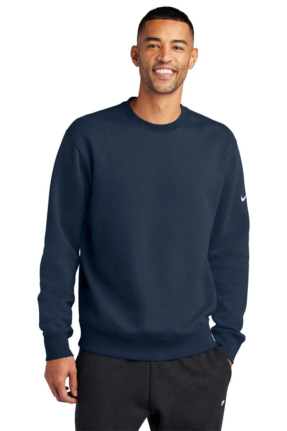 Nike Sweat à capuche pour hommes Club Fleece - Bleu marine minuit