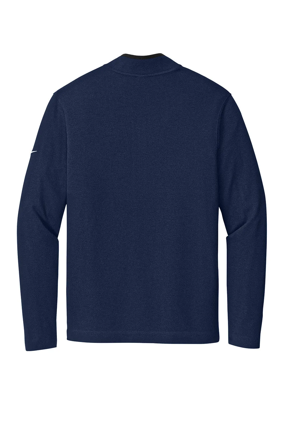 Pull Nike Homme à col 1/4 zip texturé - Bleu marine universitaire