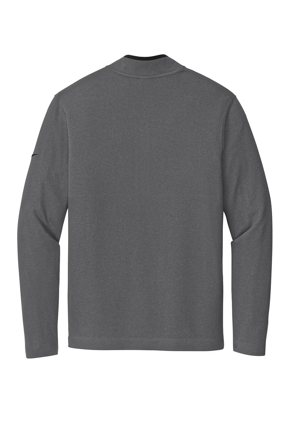 Pull Nike Homme à col 1/4 zip texturé - Gris foncé
