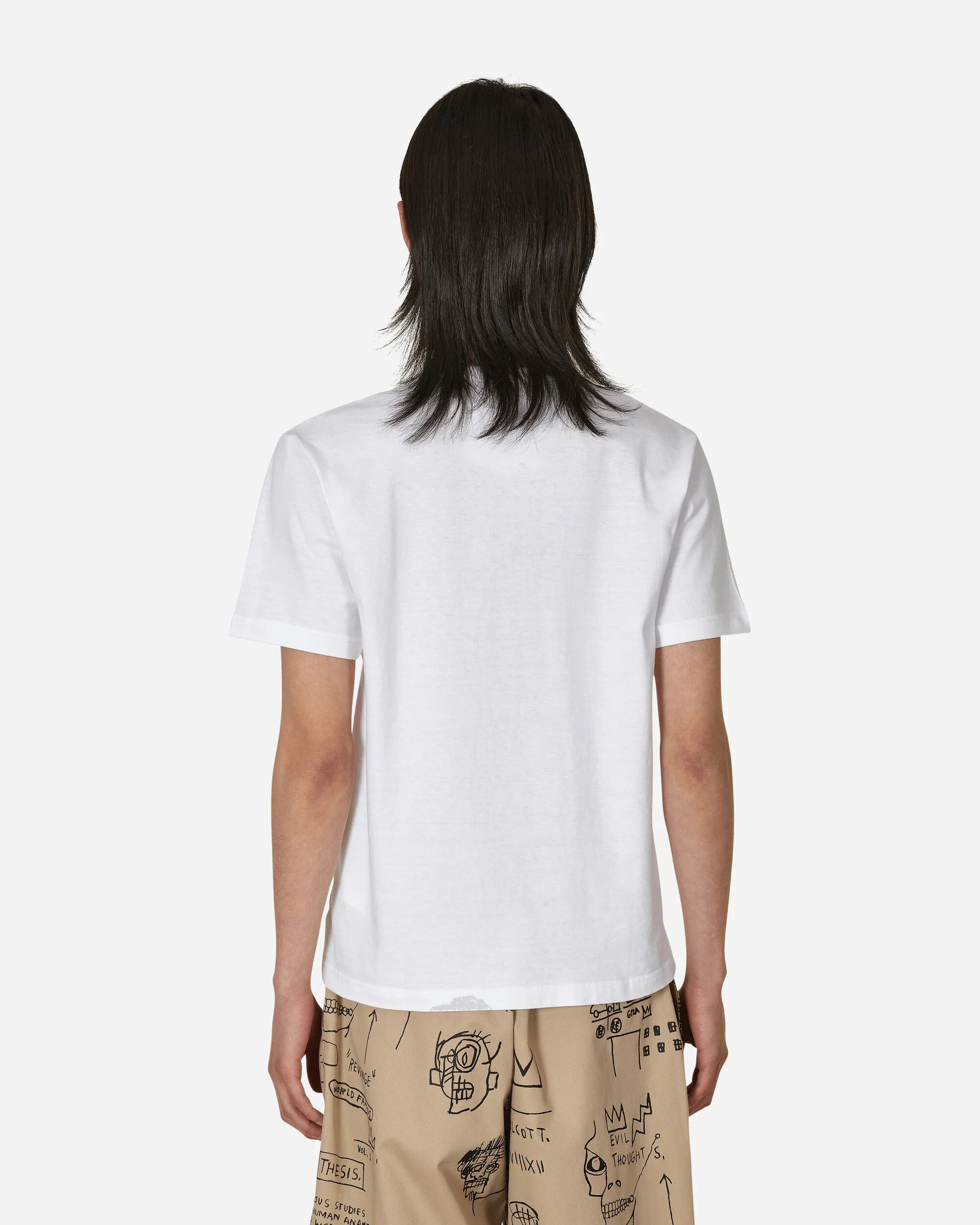 T-shirt blanc Nike avec message imprimé