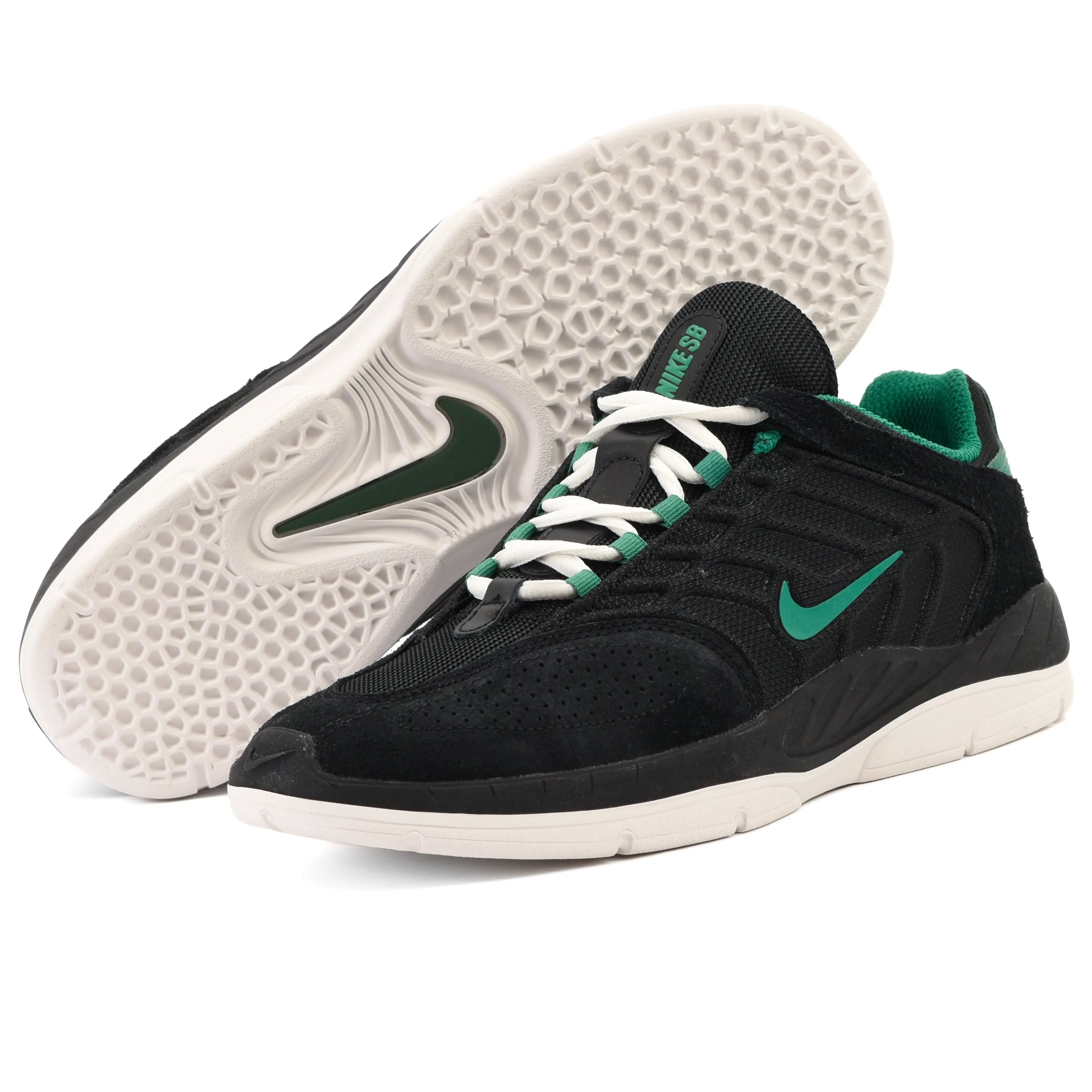 Nike SB - Vertèbre (Noir/Malachite-Noir) Chaussures Nike SB