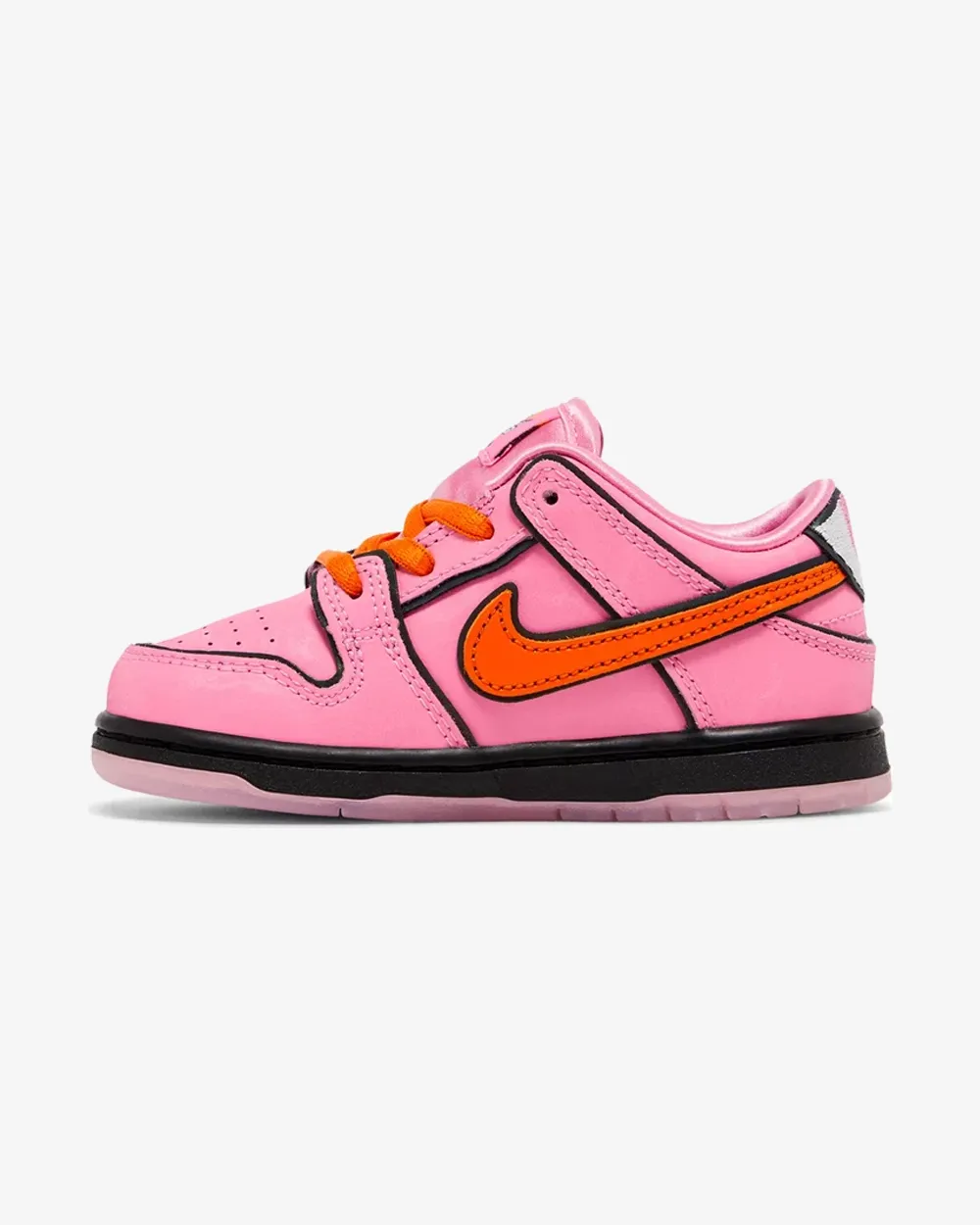NIKE X THE POWERPUFF GIRLS NIKE SB DUNK ROSE FLORAL TOUT-PETIT (NEUF)