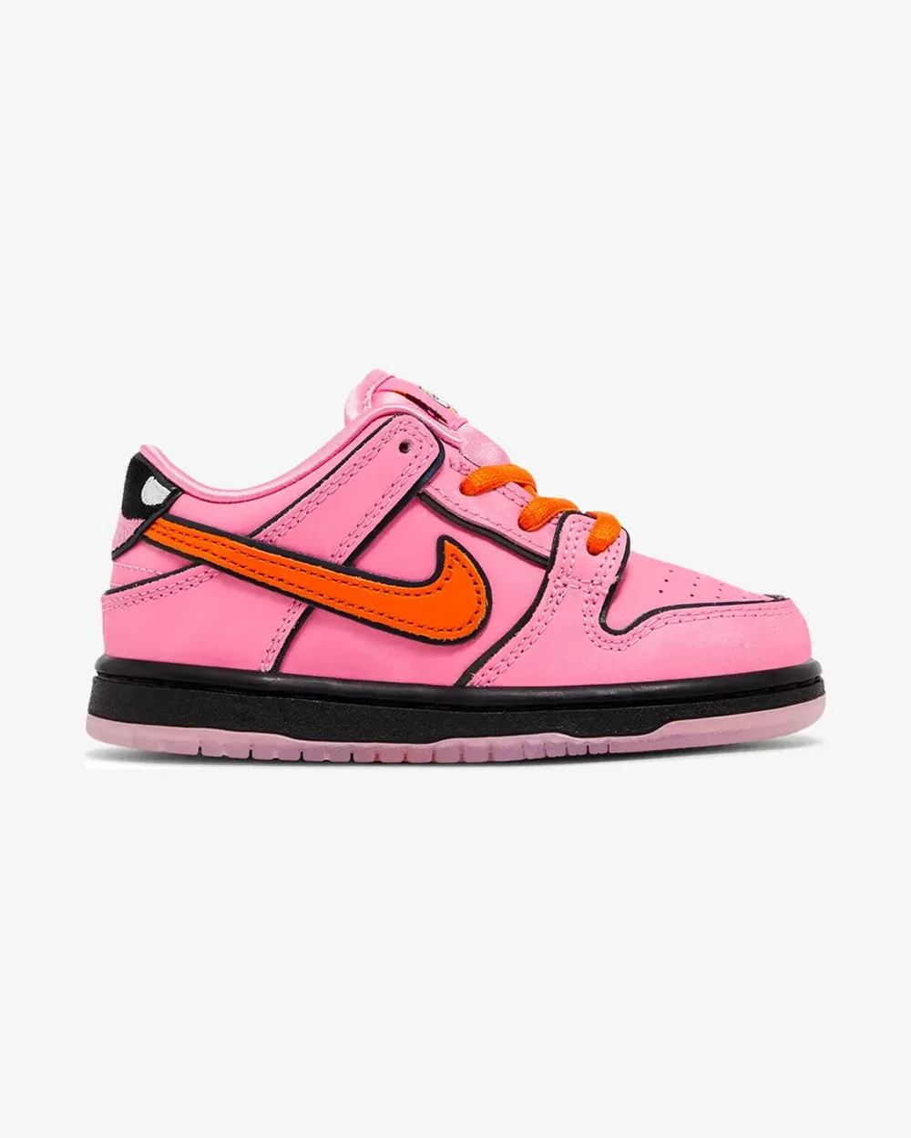 NIKE X THE POWERPUFF GIRLS NIKE SB DUNK ROSE FLORAL TOUT-PETIT (NEUF)