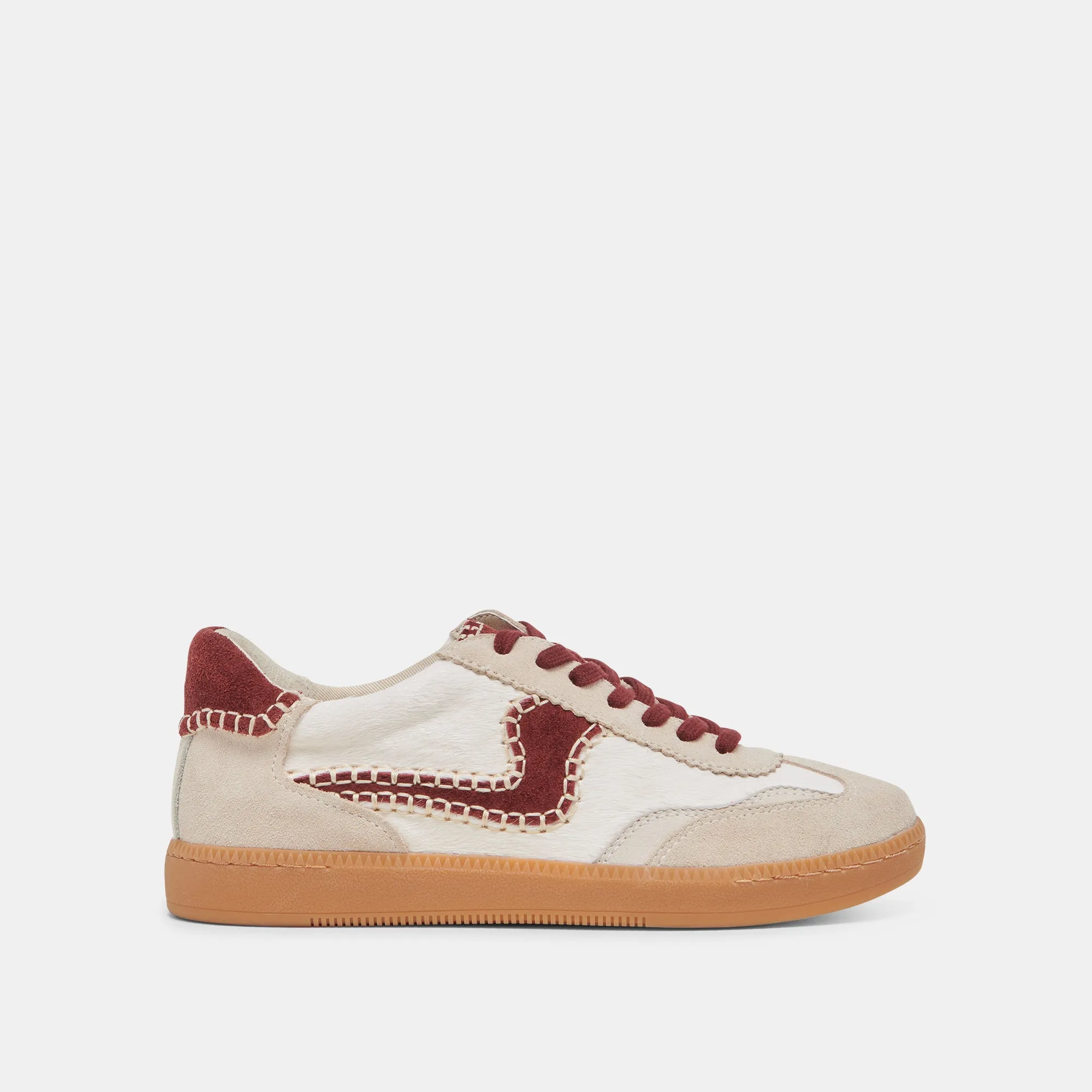 AVIS CHAUSSURES STITCH BLANCHES ROUGES EN POIL DE VEAU