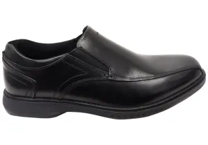 Nunn Bush By Florsheim Mens Kore Pro Slip EE Extra Wide Leather Shoes Florsheim Shoes