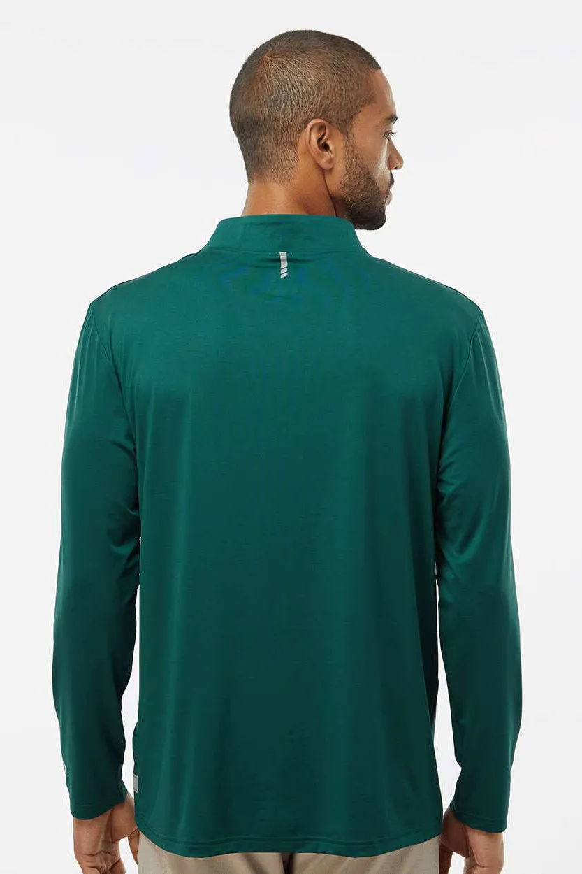 Sweat à capuche 1/4 zip Oakley Team Issue Podium pour homme - Vert sapin équipe