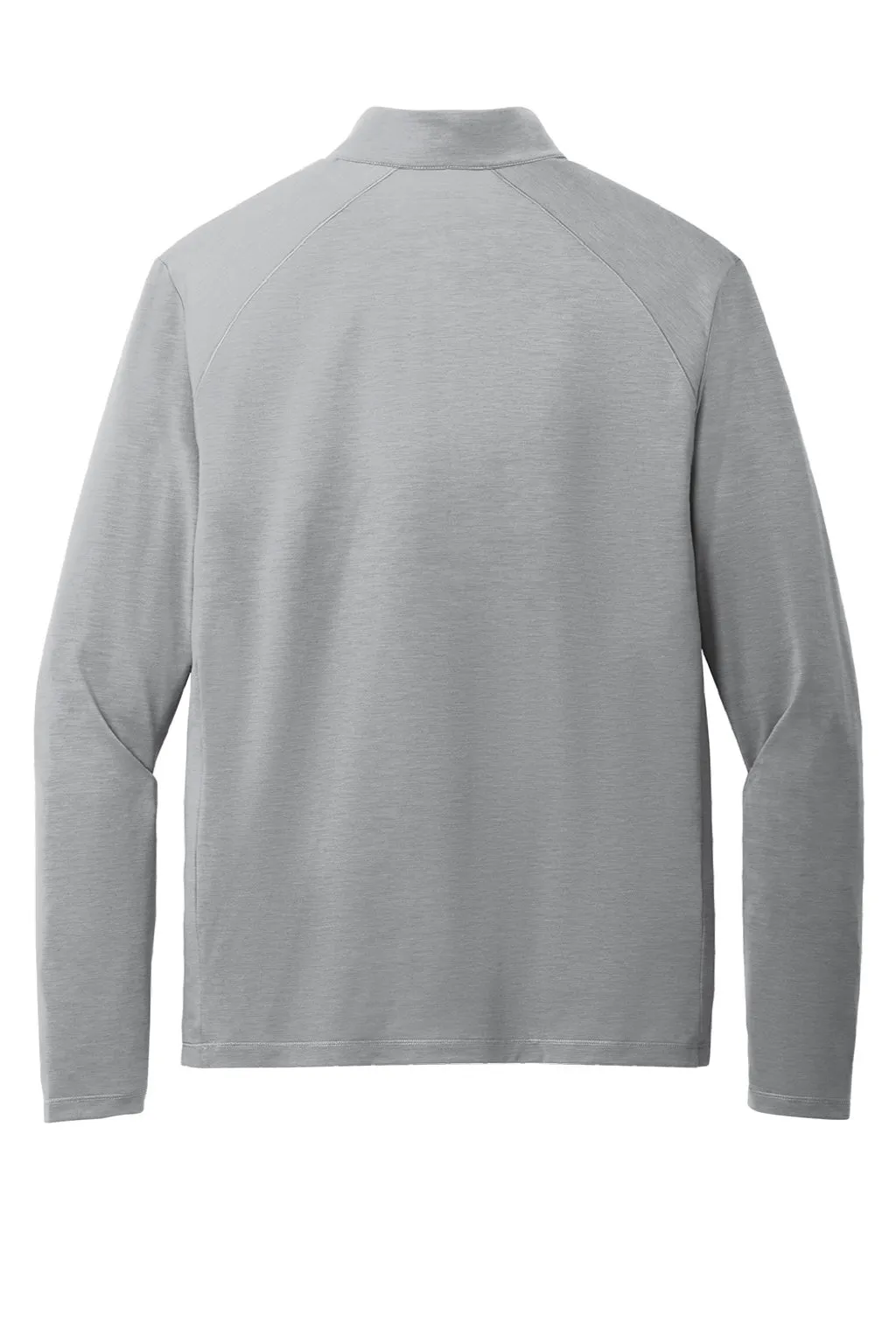 Ogio Sweat-shirt Homme Motion à effet 1/4 Zip avec poche - Gris acier