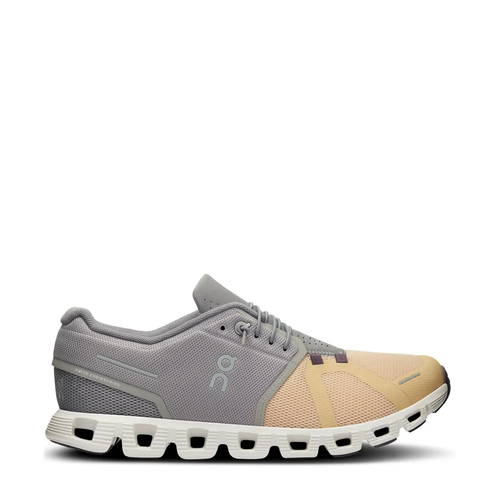 Chaussure de sport On Men's Cloud 5 en brouillard/savane