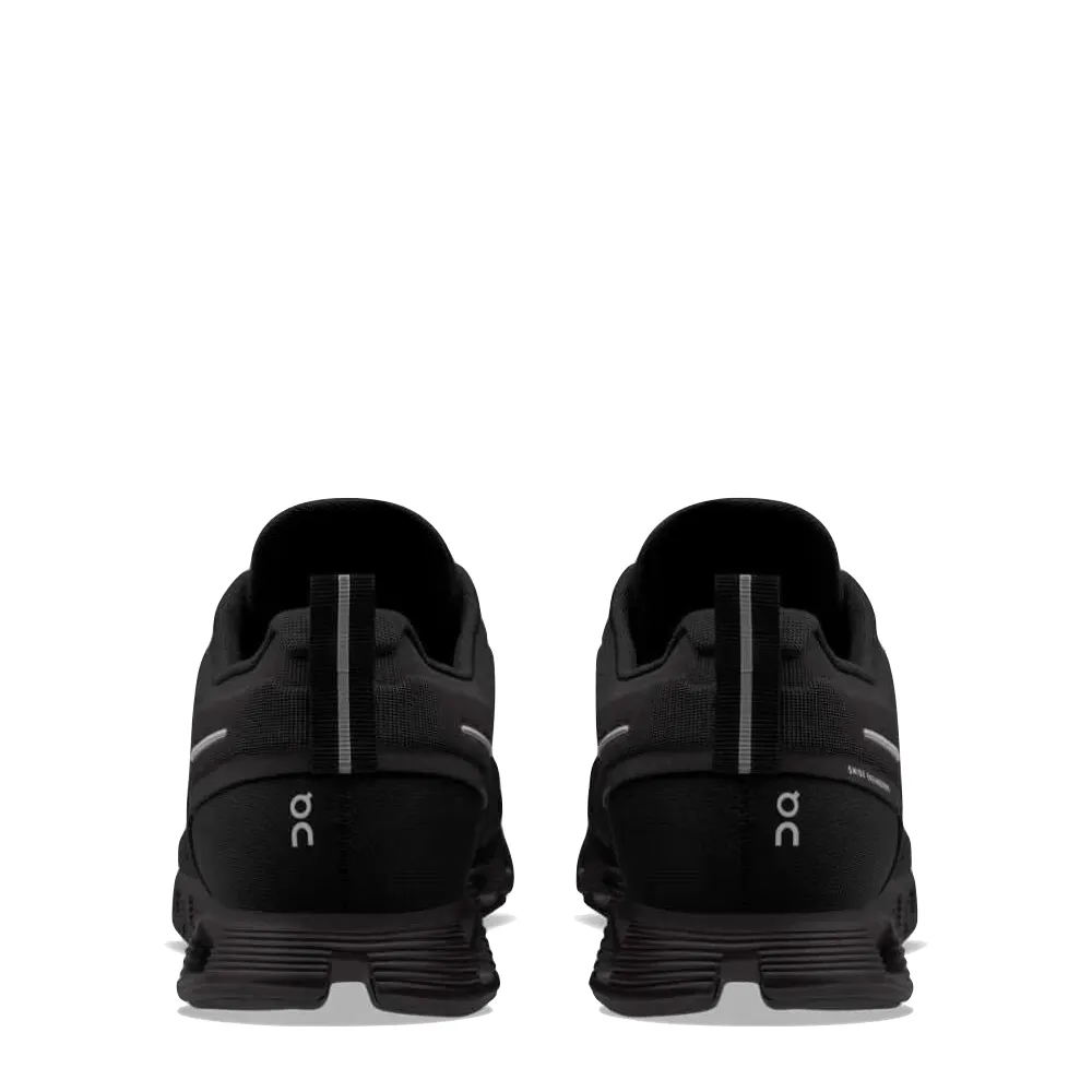 Chaussure de sport imperméable On Men's Cloud 5 en noir uni
