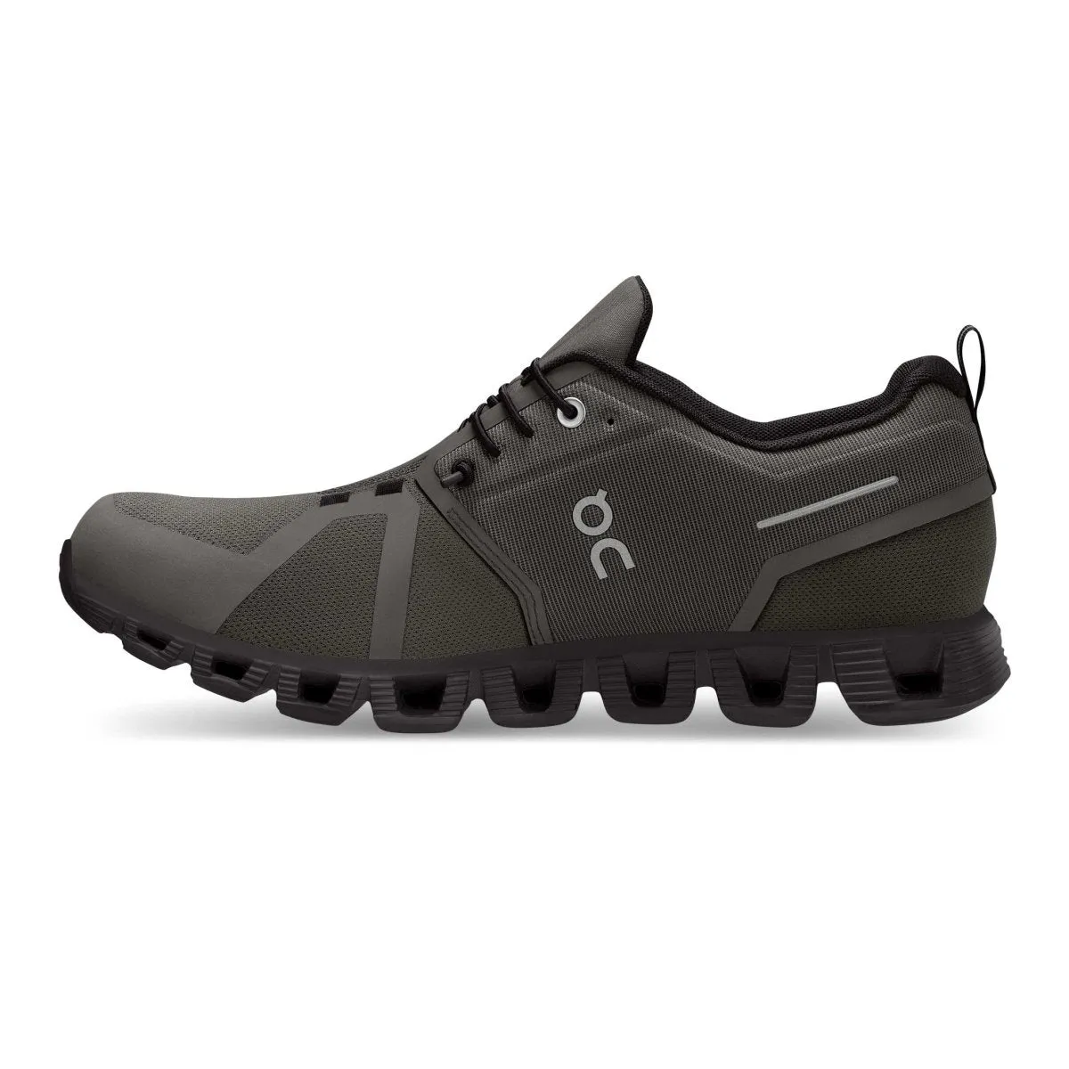 On Running Chaussures Homme Cloud 5 Olive/Noir Imperméables