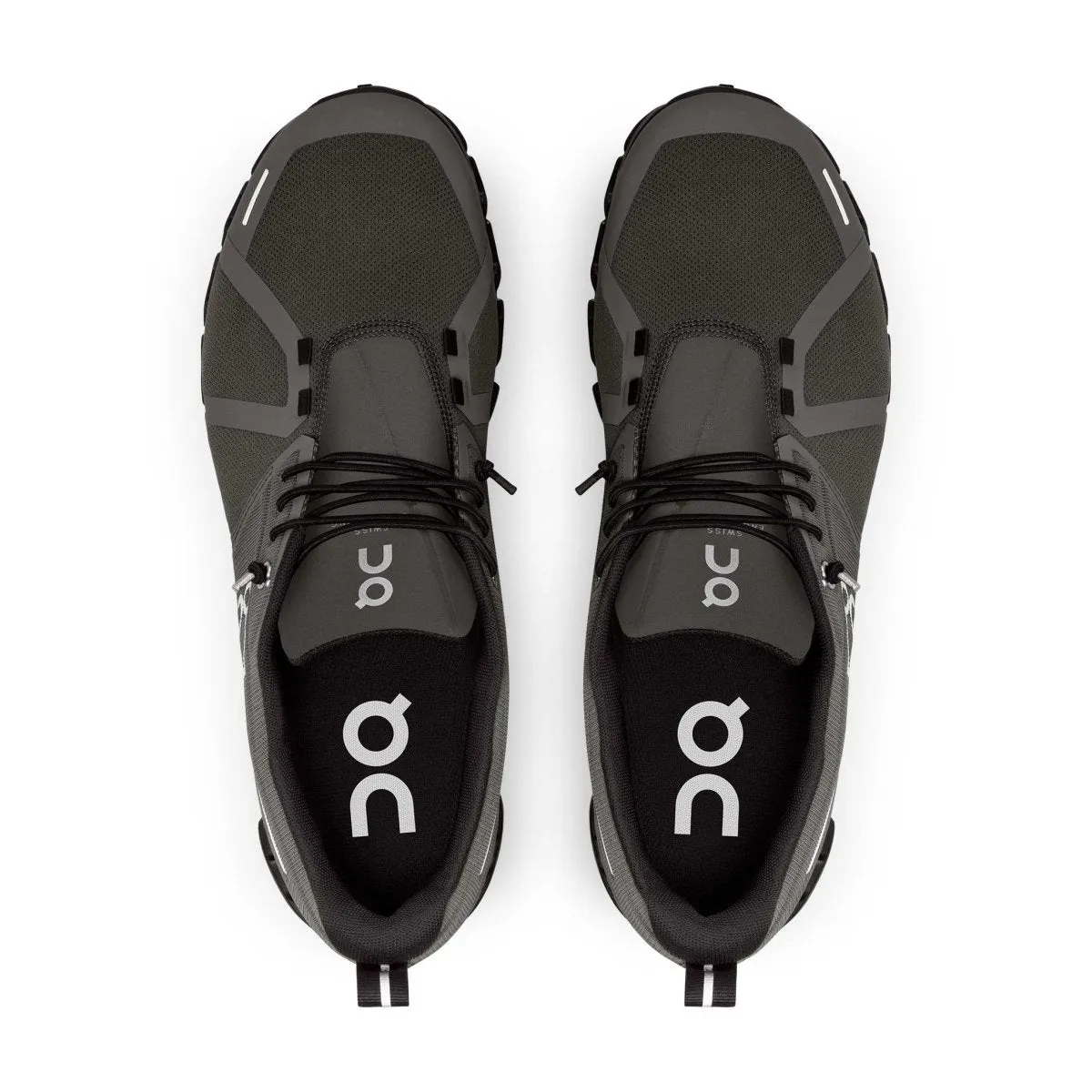 On Running Chaussures Homme Cloud 5 Olive/Noir Imperméables
