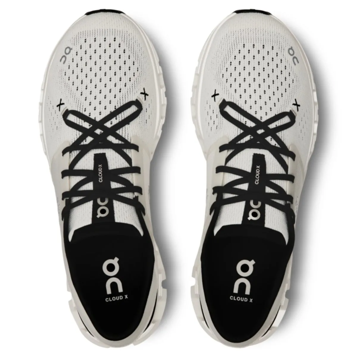 On Running Chaussures Homme Cloud X 4 Ivoire/Noir