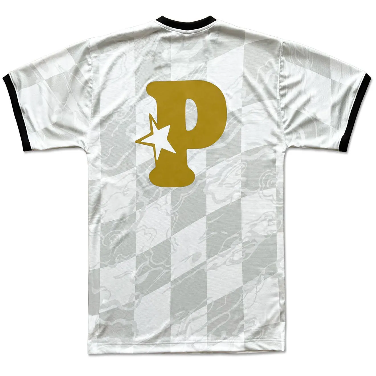 Pawa Sports Maillot de Football pour Chien Crème / Or