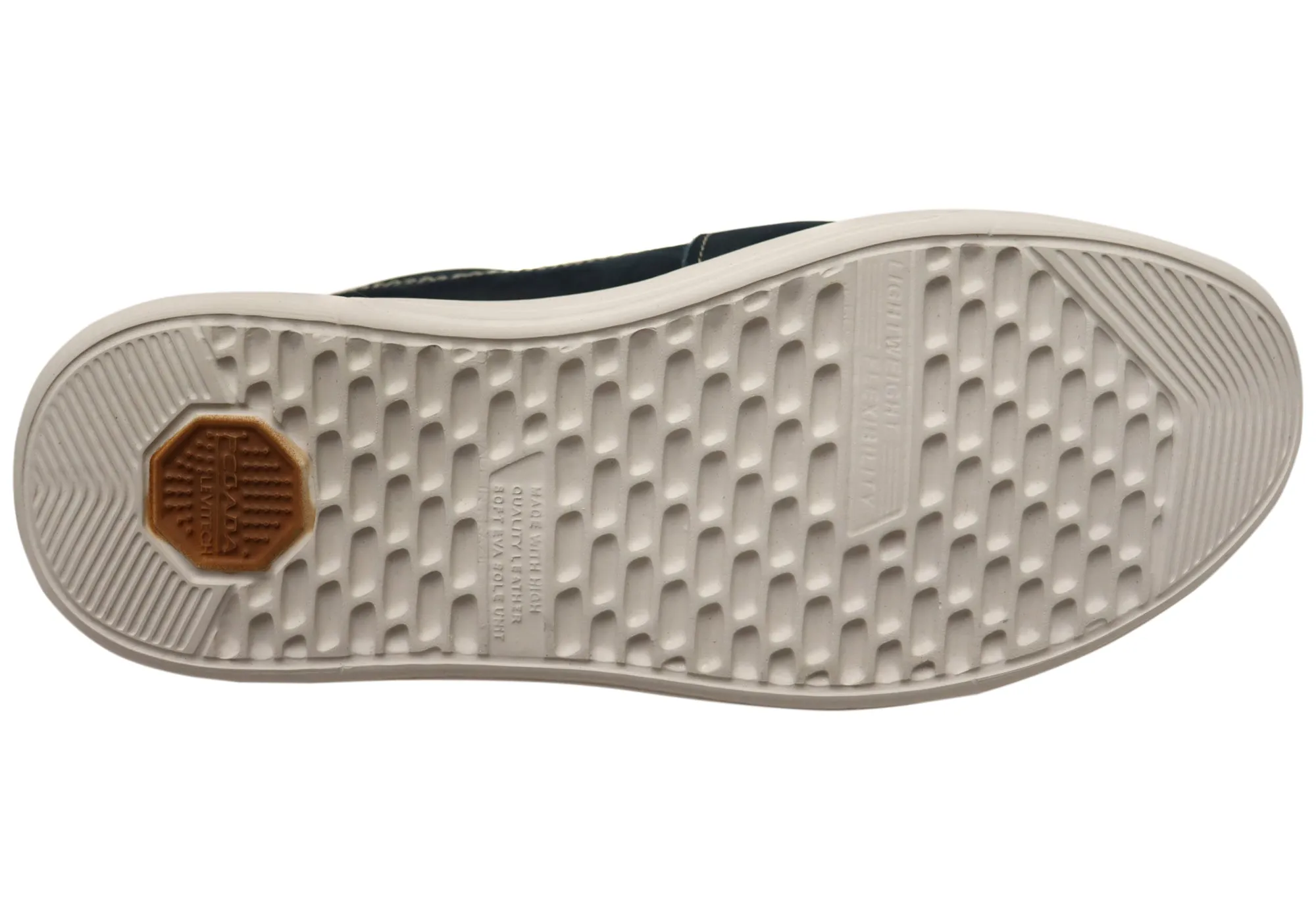 Pegada Rye Chaussures Décontractées Homme à Enfiler en Cuir Brésilien Confortables Pegada Shoes