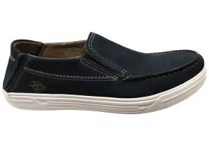 Pegada Rye Mens Comfortable Brazilian Leather Slip On Casual Shoes Pegada Shoes