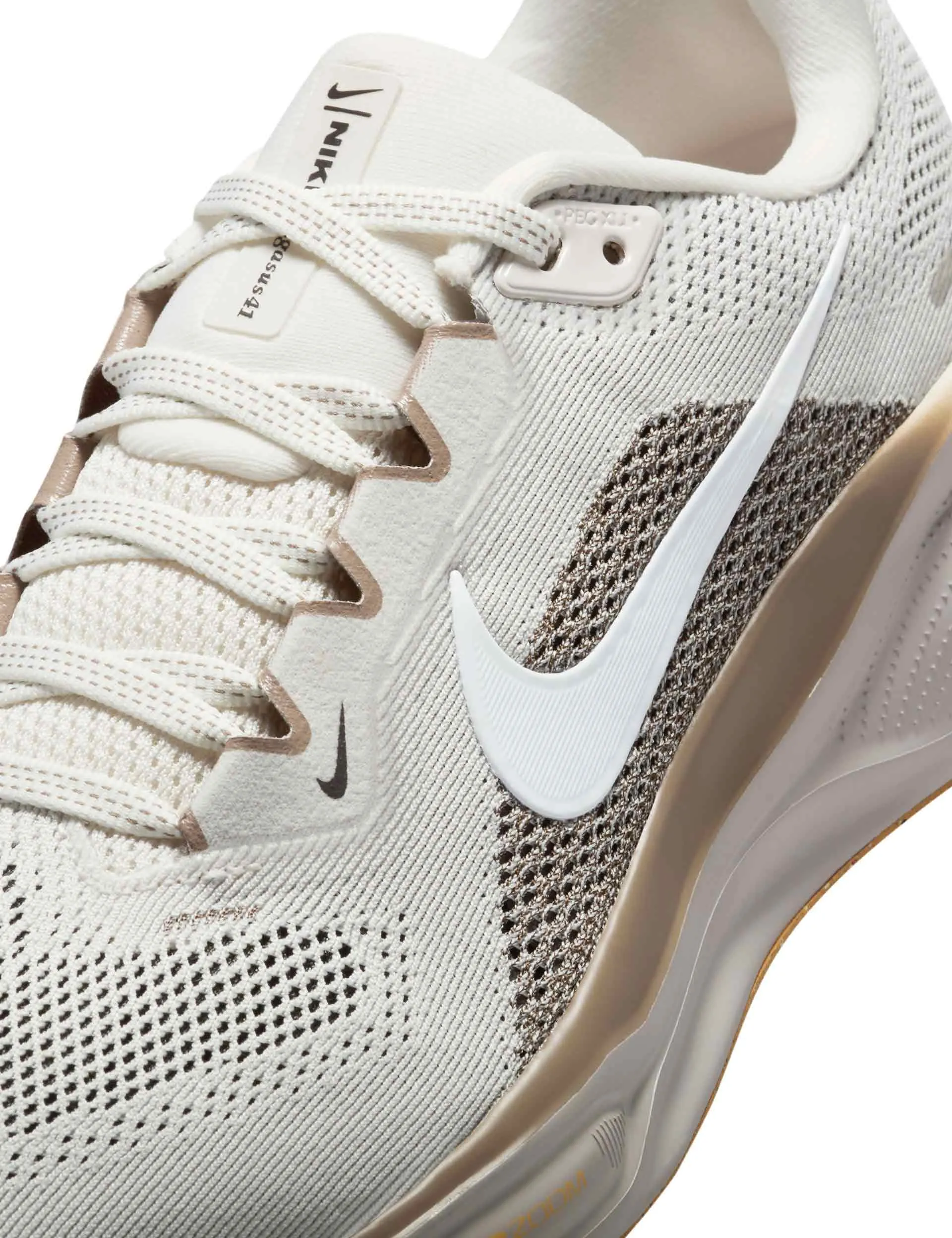 Chaussures Pegasus 41 - Fantôme/Blanc/Brun Vison/Lune Cuivrée