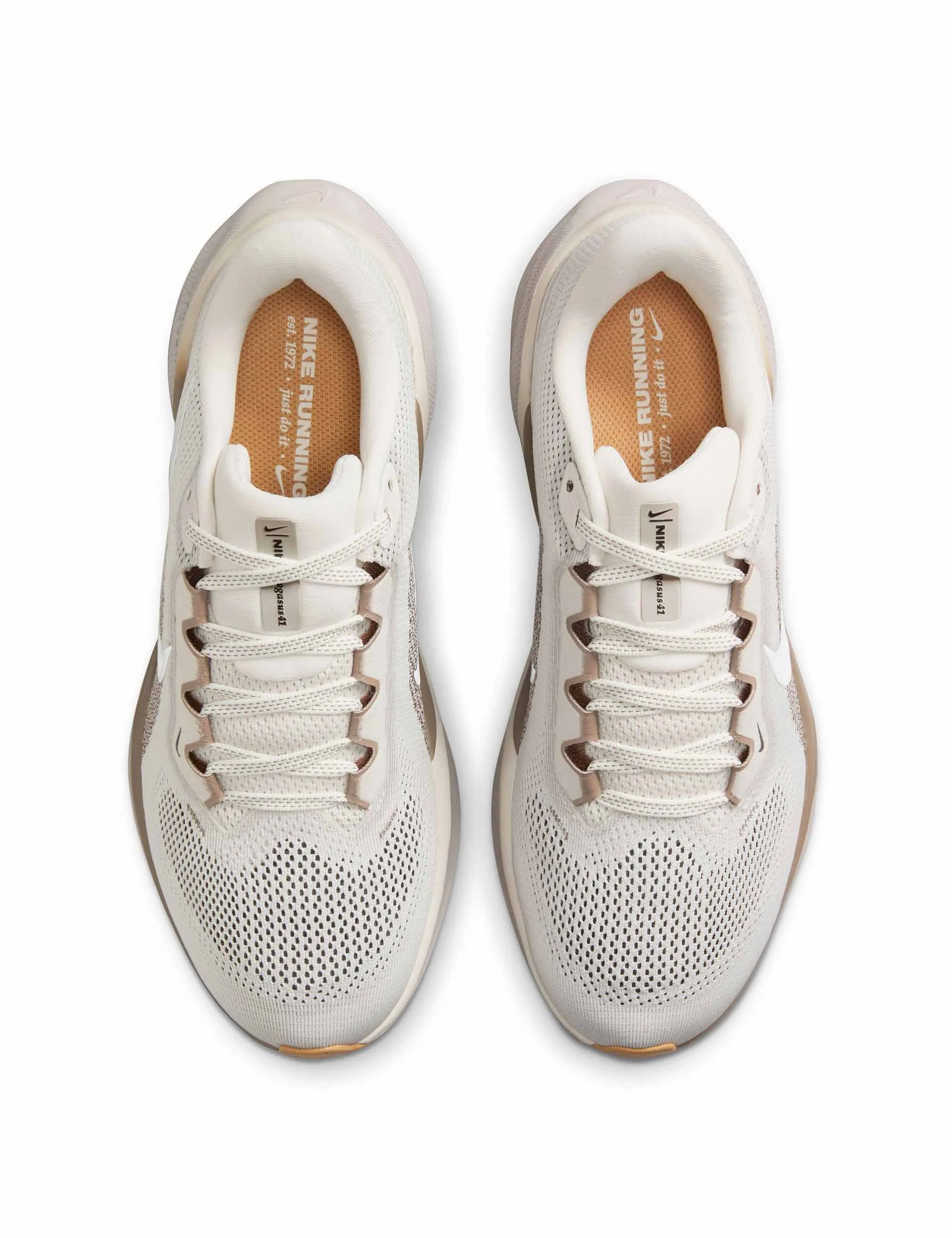 Chaussures Pegasus 41 - Fantôme/Blanc/Brun Vison/Lune Cuivrée