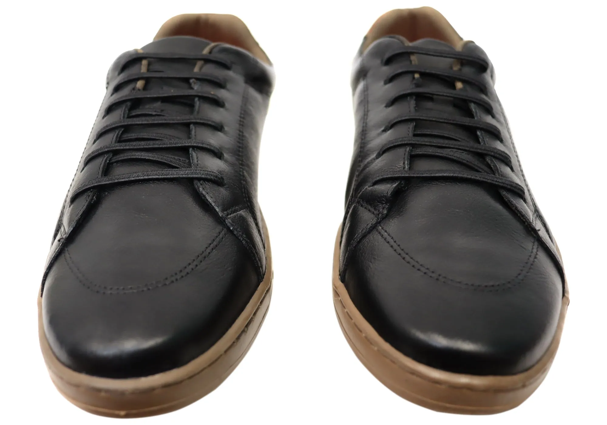 Perlatto Paul Homme Brésilien Chaussures Décontractées à Enfiler en Cuir Confortable Perlatto Chaussures