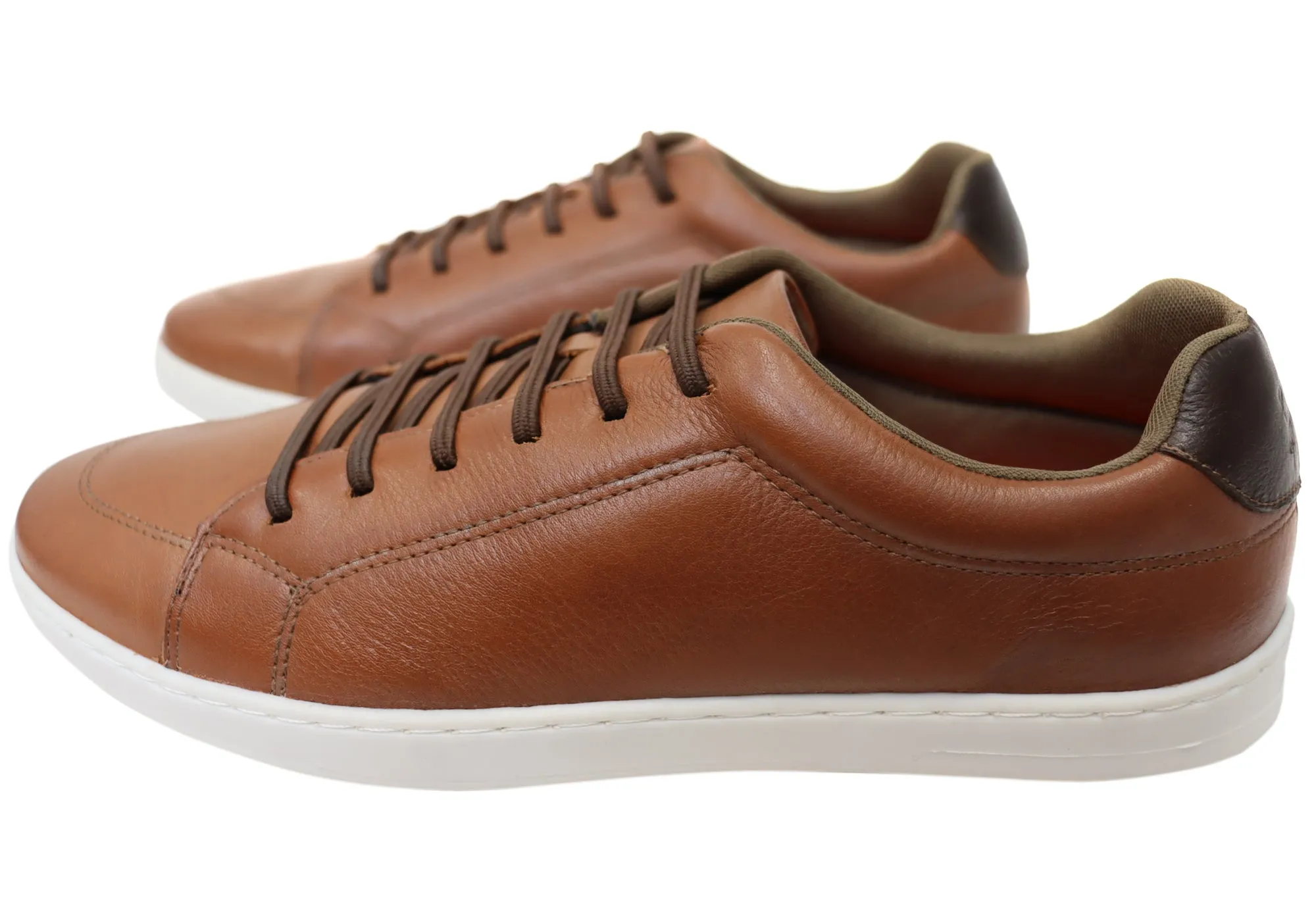 Perlatto Paul Homme Brésilien Chaussures Décontractées à Enfiler en Cuir Confortable Perlatto Chaussures