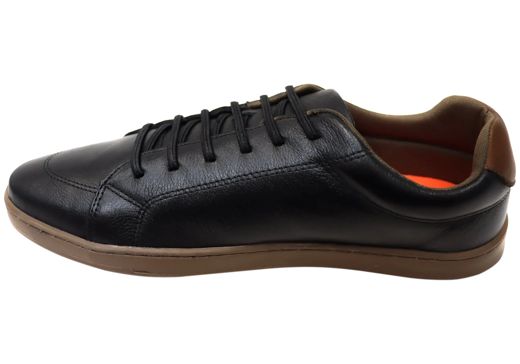 Perlatto Paul Homme Brésilien Chaussures Décontractées à Enfiler en Cuir Confortable Perlatto Chaussures