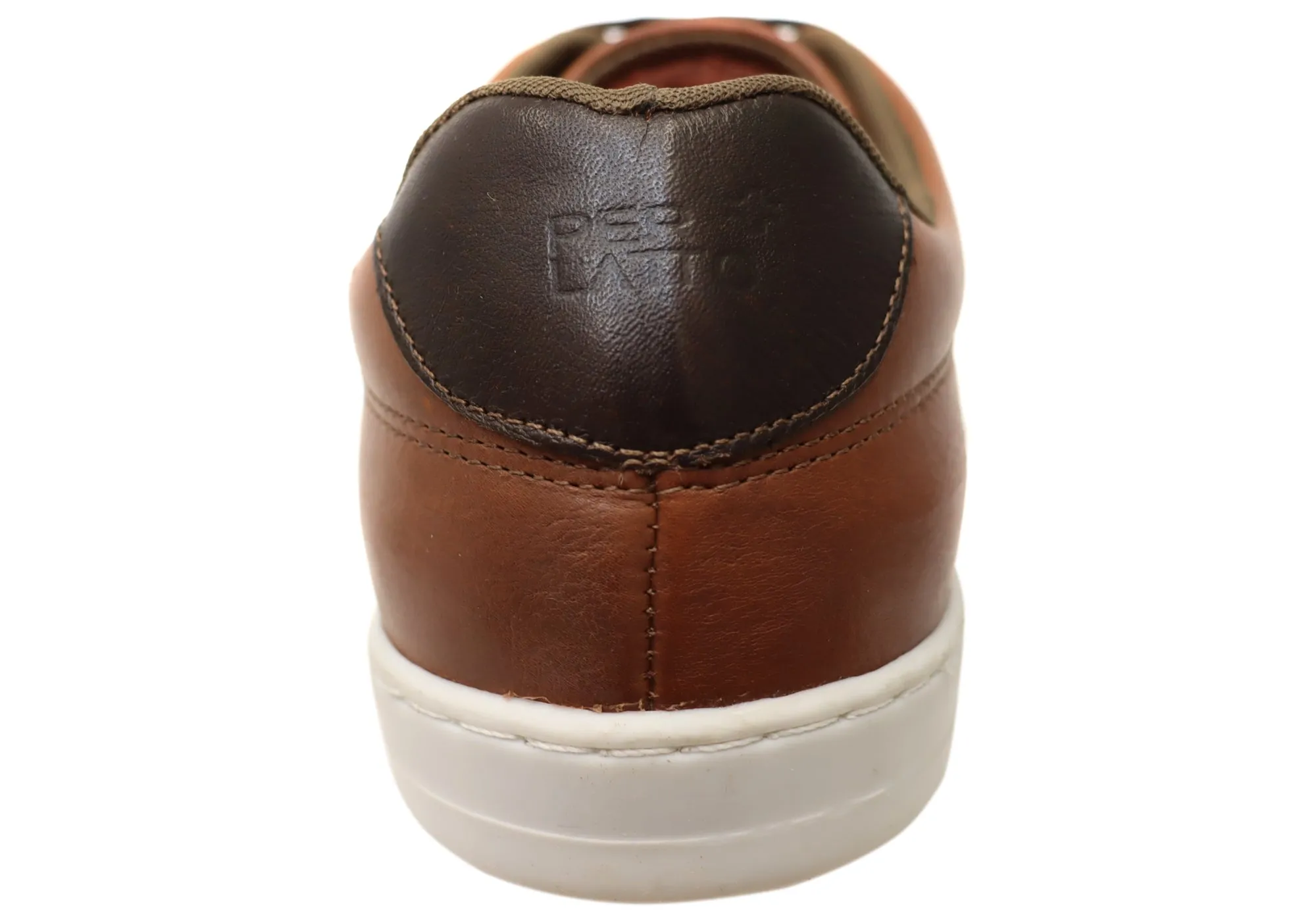 Perlatto Paul Homme Brésilien Chaussures Décontractées à Enfiler en Cuir Confortable Perlatto Chaussures