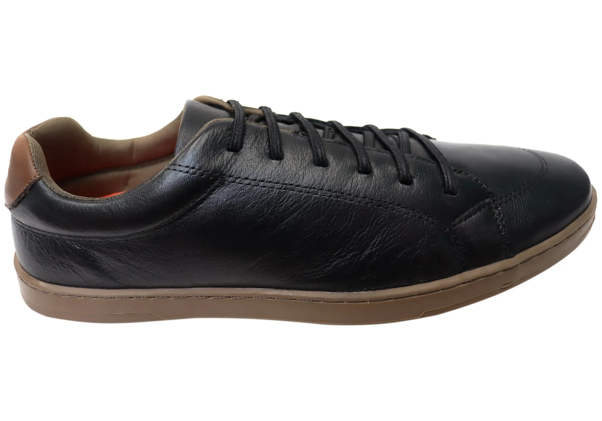 Perlatto Paul Homme Brésilien Chaussures Décontractées à Enfiler en Cuir Confortable Perlatto Chaussures